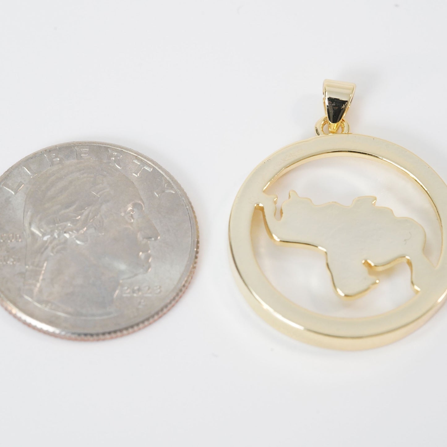 Gold Earth Charms,18K Gold Filled World Map Pendant,World Map Charm Bracelet Necklace for DIY Jewelry Making Supply