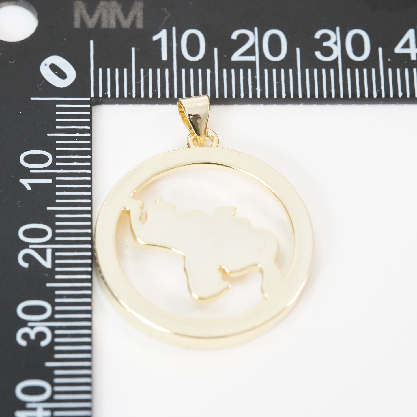 Gold Earth Charms,18K Gold Filled World Map Pendant,World Map Charm Bracelet Necklace for DIY Jewelry Making Supply