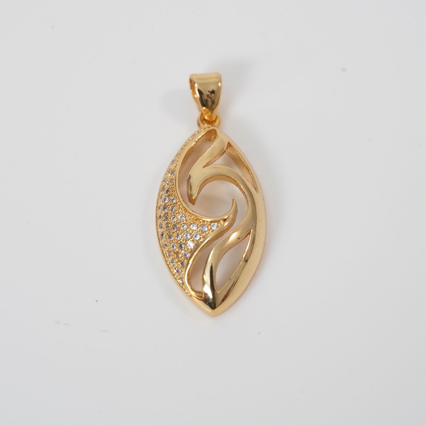 Gold Geometry Charms,18K Gold Filled Oval Pendant,geometry Charm Bracelet Necklace for DIY Jewelry Making Supply