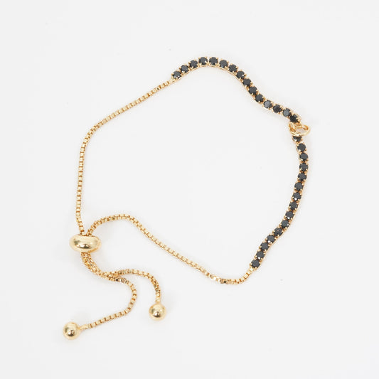 Gold Adjustable Chain,18K Gold Filled Slider Bracelet,Half-finished Adjustable Bracelet,Semi Finished Bracelets,Bracelets for Jewelry Making