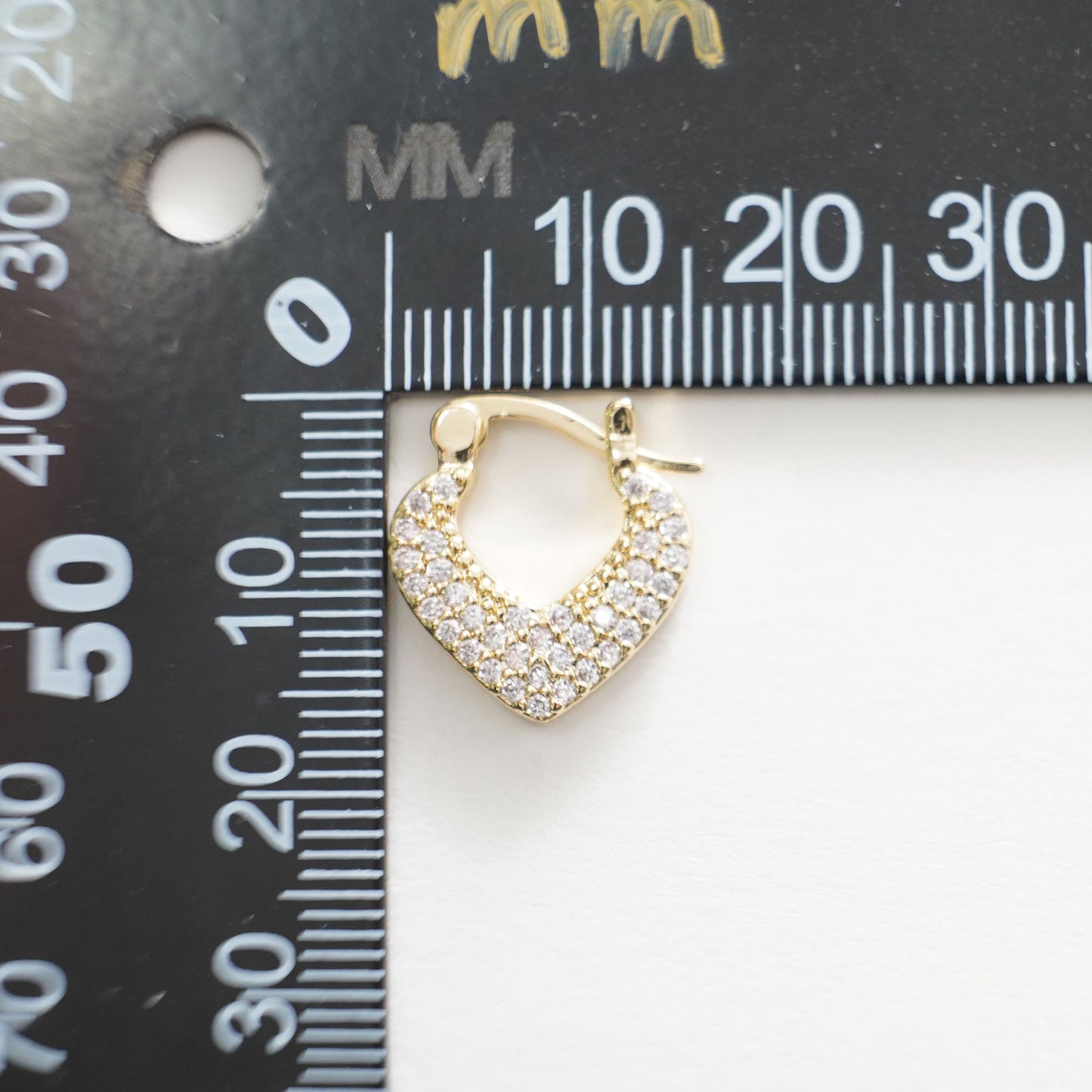 1pair 18K Gold Filled Thick Hoops Earrings,Gold Earrings,Dainty Hoops Huggie,Gold Huggies Hoop Earrings