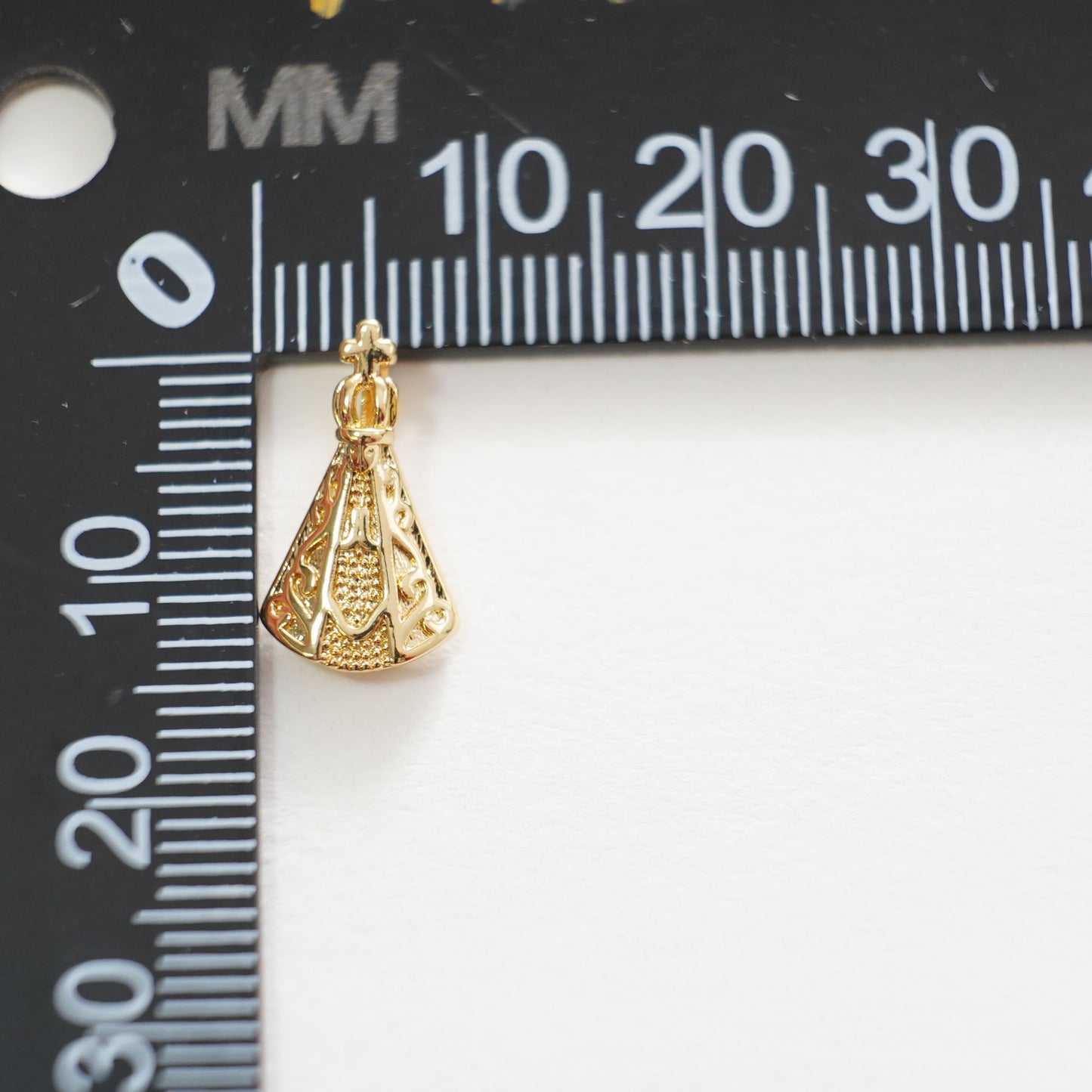Gold crown Charms,18K Gold Filled crown Pendant,crown Charm Bracelet Necklace for DIY Jewelry Making Supply
