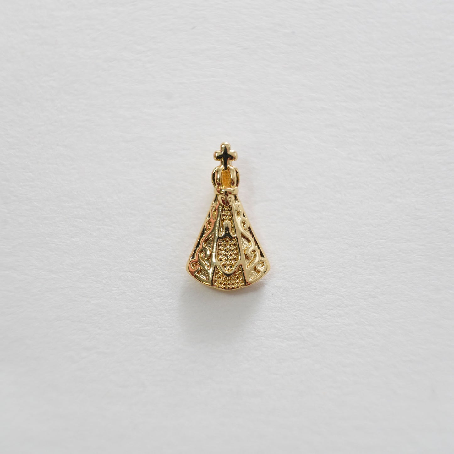 Gold crown Charms,18K Gold Filled crown Pendant,crown Charm Bracelet Necklace for DIY Jewelry Making Supply