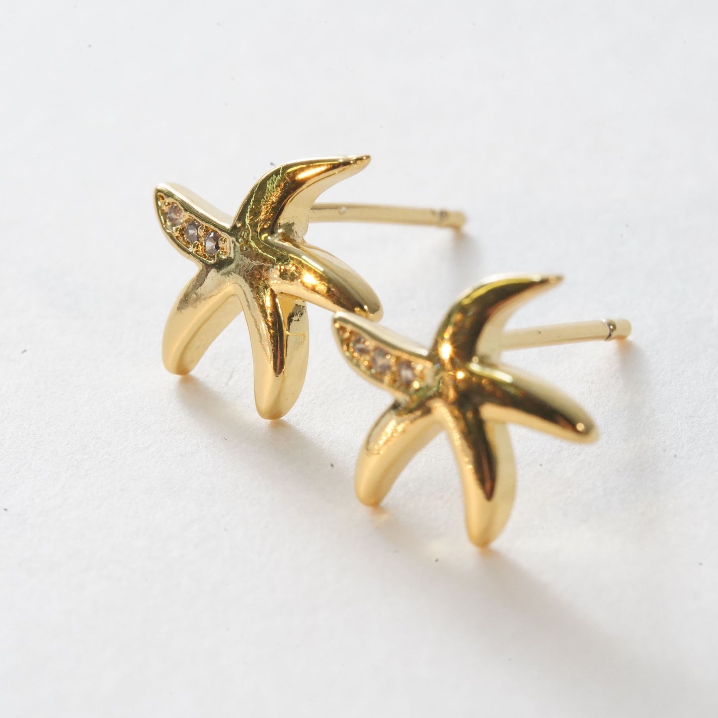 1pair 18K Gold Filled Star Earrings,Gold Earrings,Dainty Earrings