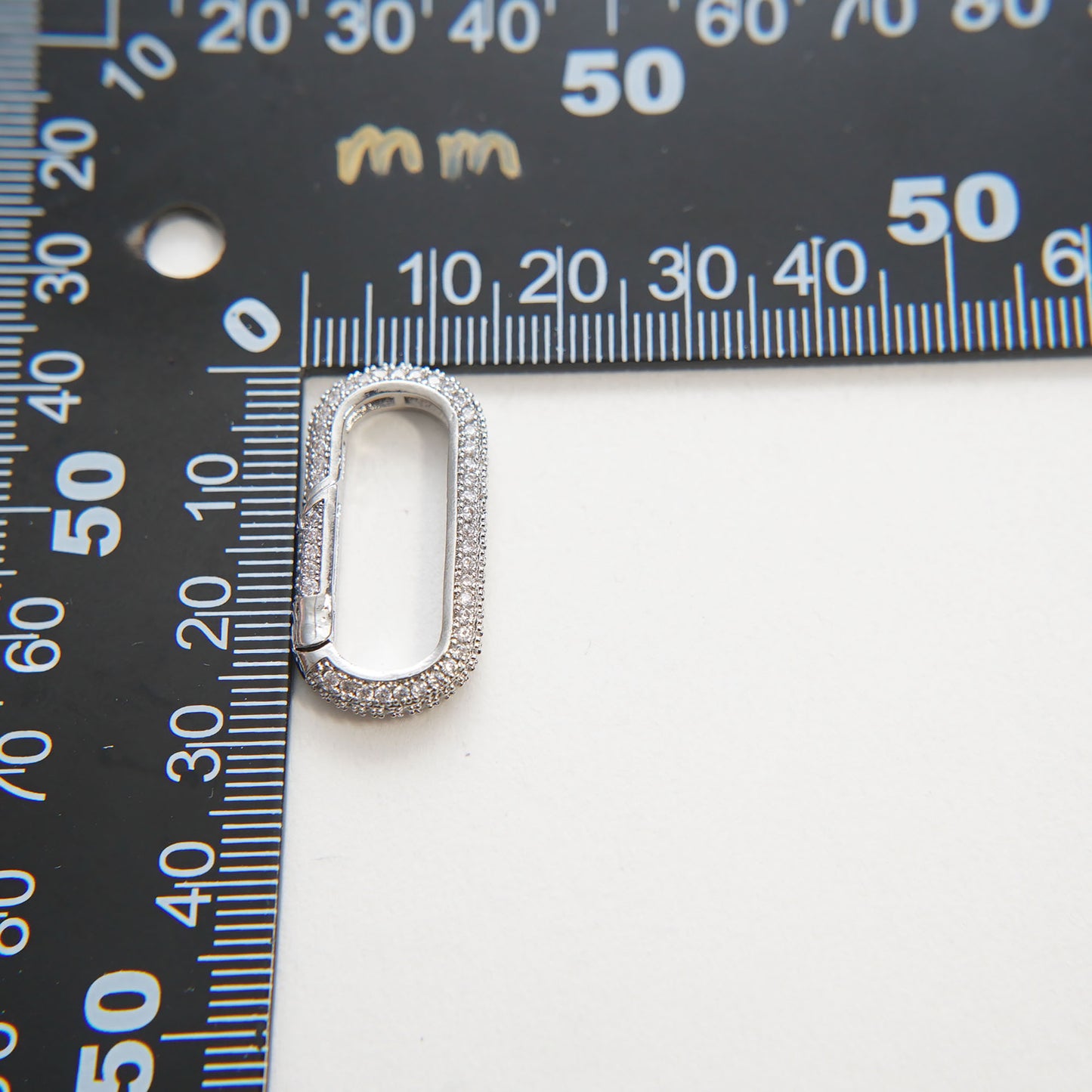 18K Gold Filled Oval Carabiner Clasp,Buckle Clasp,Carabiner Screw Clasp,Turnbuckle,for DIY Jewelry