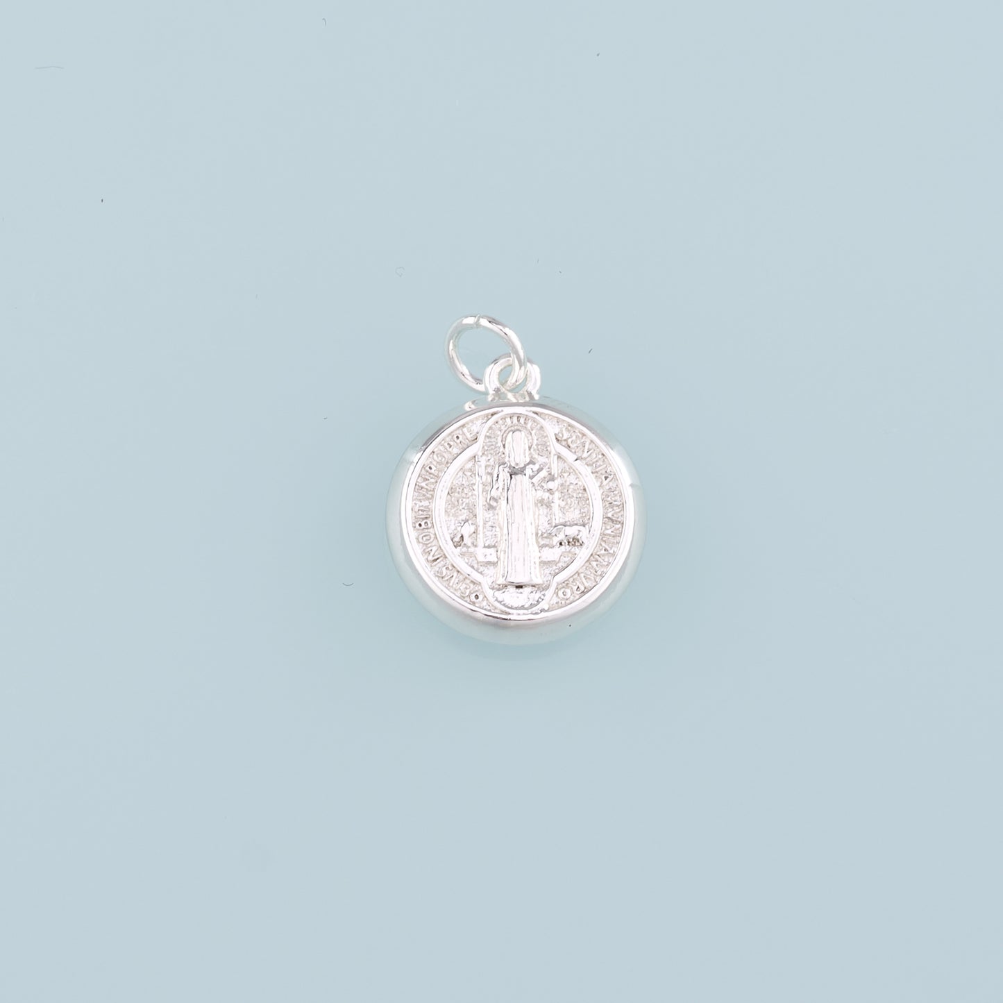 18K Gold Filled Benedict Pendant,Silver Benedict Charm Bracelet Necklace for DIY Jewelry Making Supply