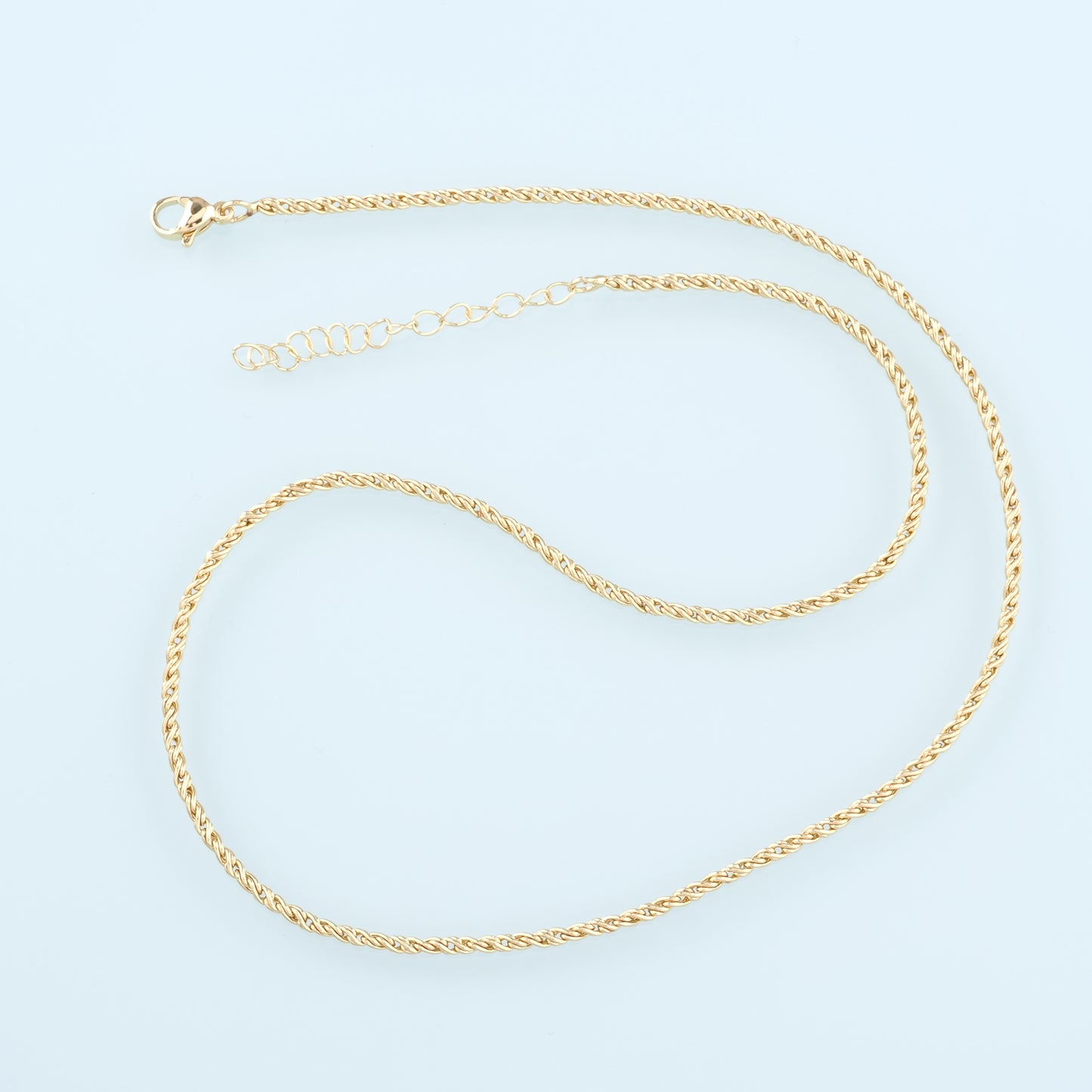 Gold Geometry Chain,18K Gold Filled Oval for Necklace Bracelet DIY Jewelry Making Supply