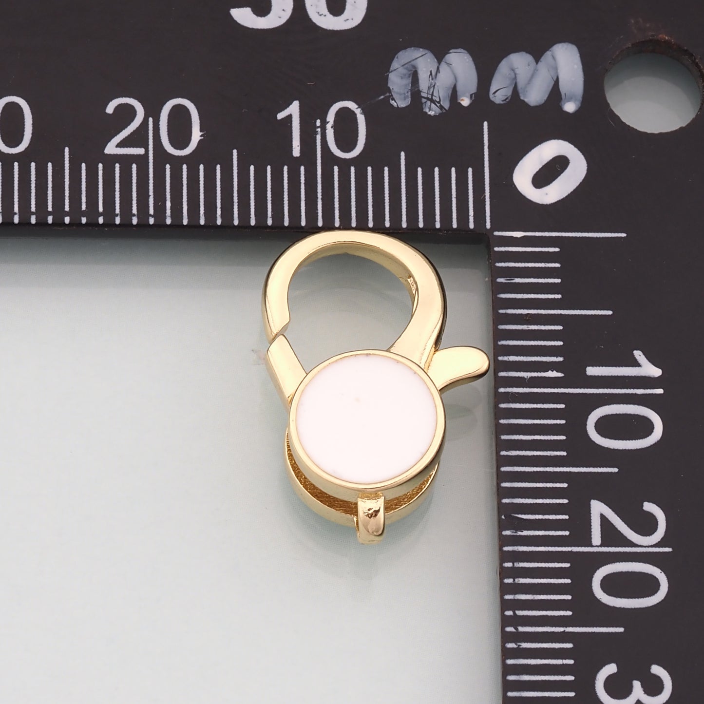 Gold Clasp,18K Gold Filled Lobster Clasp Gold Lobster Claw for DIY Jewelry Finding Necklace Bracelet