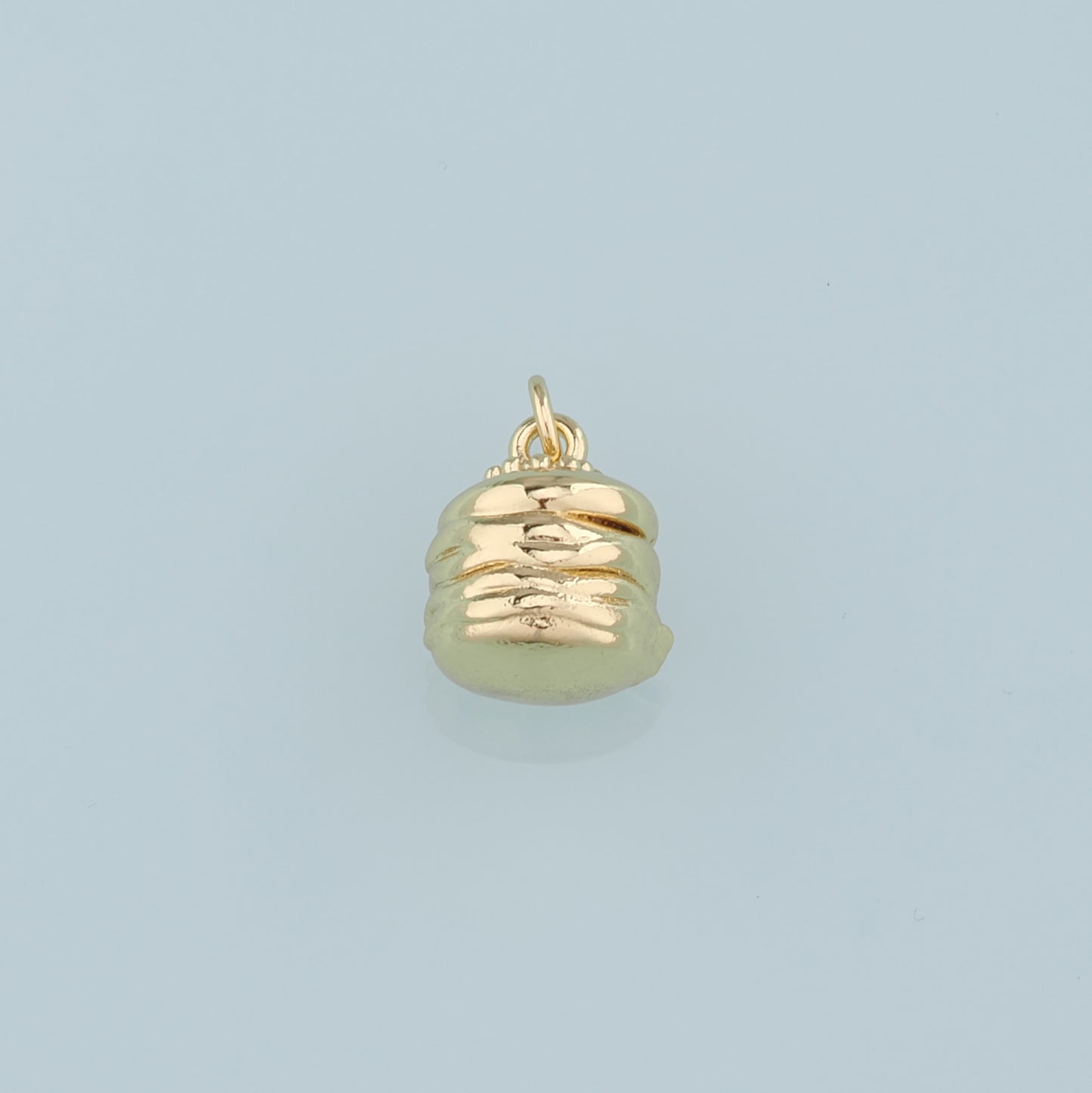 18K Gold Filled Geometry Pendant,Geometry Charm Bracelet Necklace for DIY Jewelry Making Supply