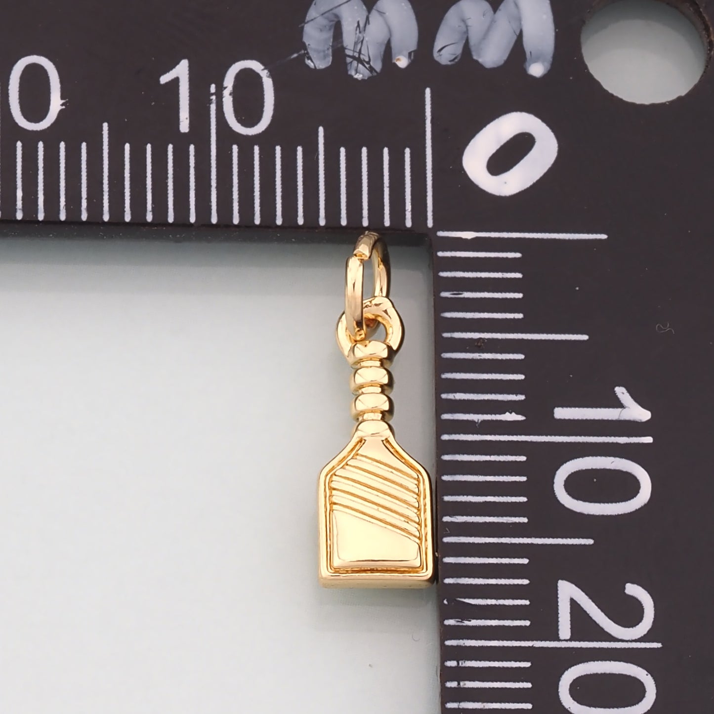 Gold Wine Glass Charms,18K Gold Filled Wine Pendant,Dainty Wine Bottle Charm Bracelet Necklace for DIY Jewelry Making Supply