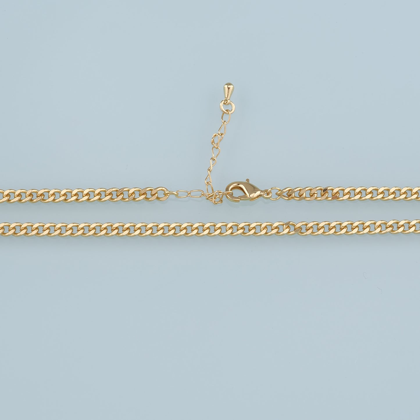 Gold Oval Chain,18K Gold Filled Twisted Oval for Necklace Bracelet DIY Jewelry Making Supply