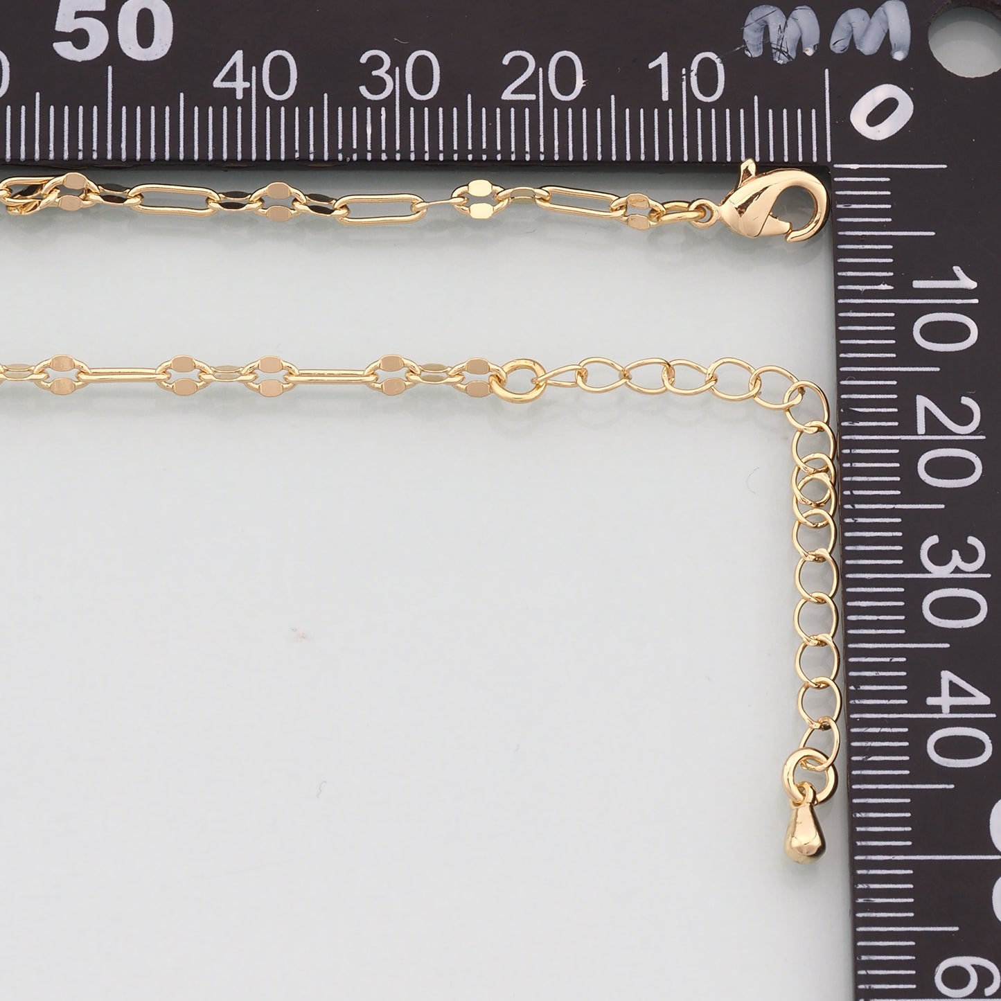 Gold Oval Chain,18K Gold Filled Oval for Necklace Bracelet DIY Jewelry Making Supply