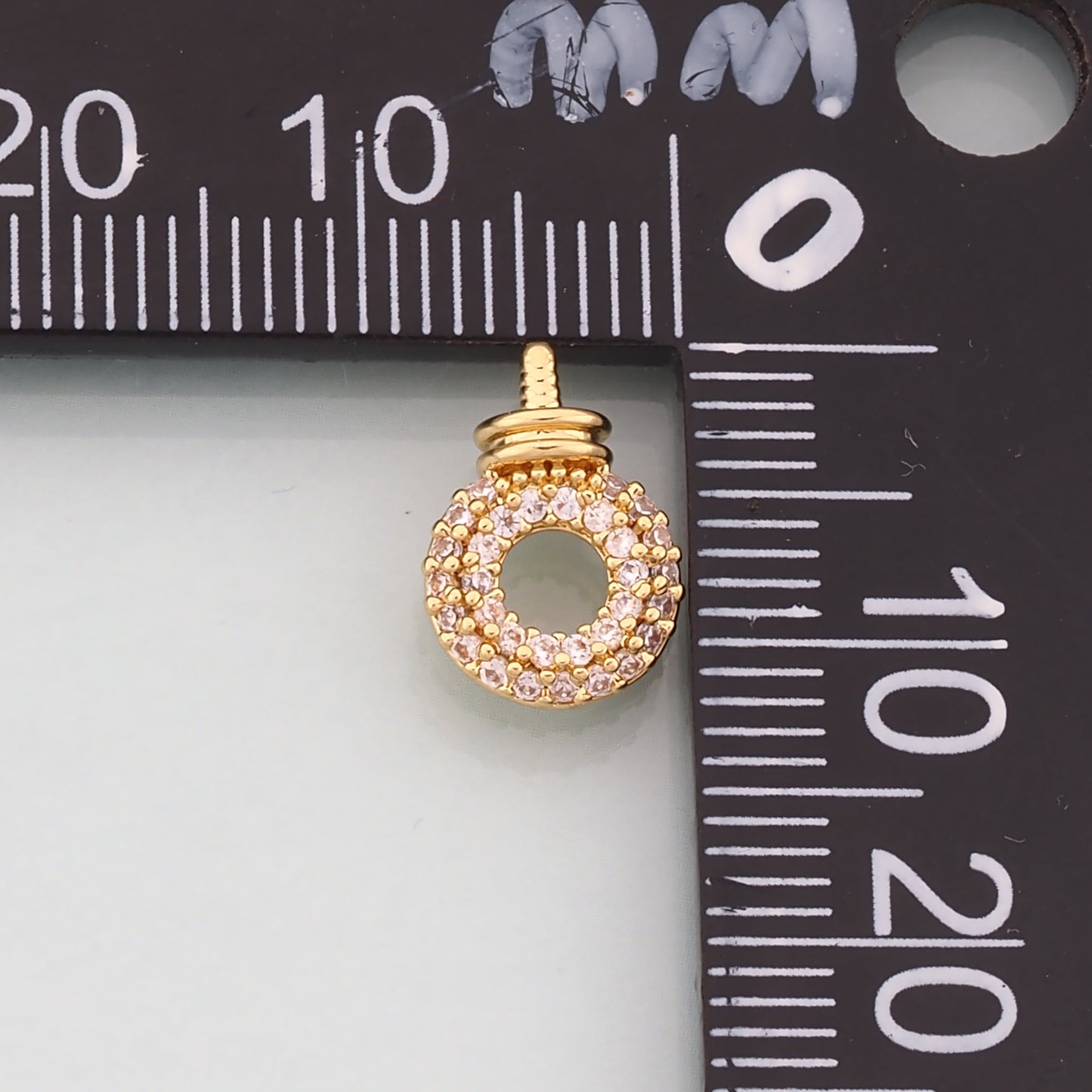 Gold Round Beads,18K Gold Filled Round spacer beads Bracelet Necklace for DIY Jewelry Making Supply
