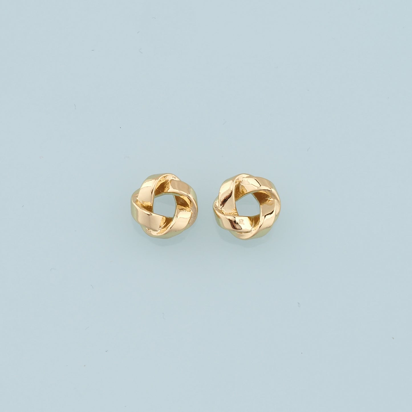 Gold Twist Knot Spacer Beads,18K Gold Filled Twist Knot Beads,Twist Charm Bracelet Necklace for DIY Jewelry Making Supply