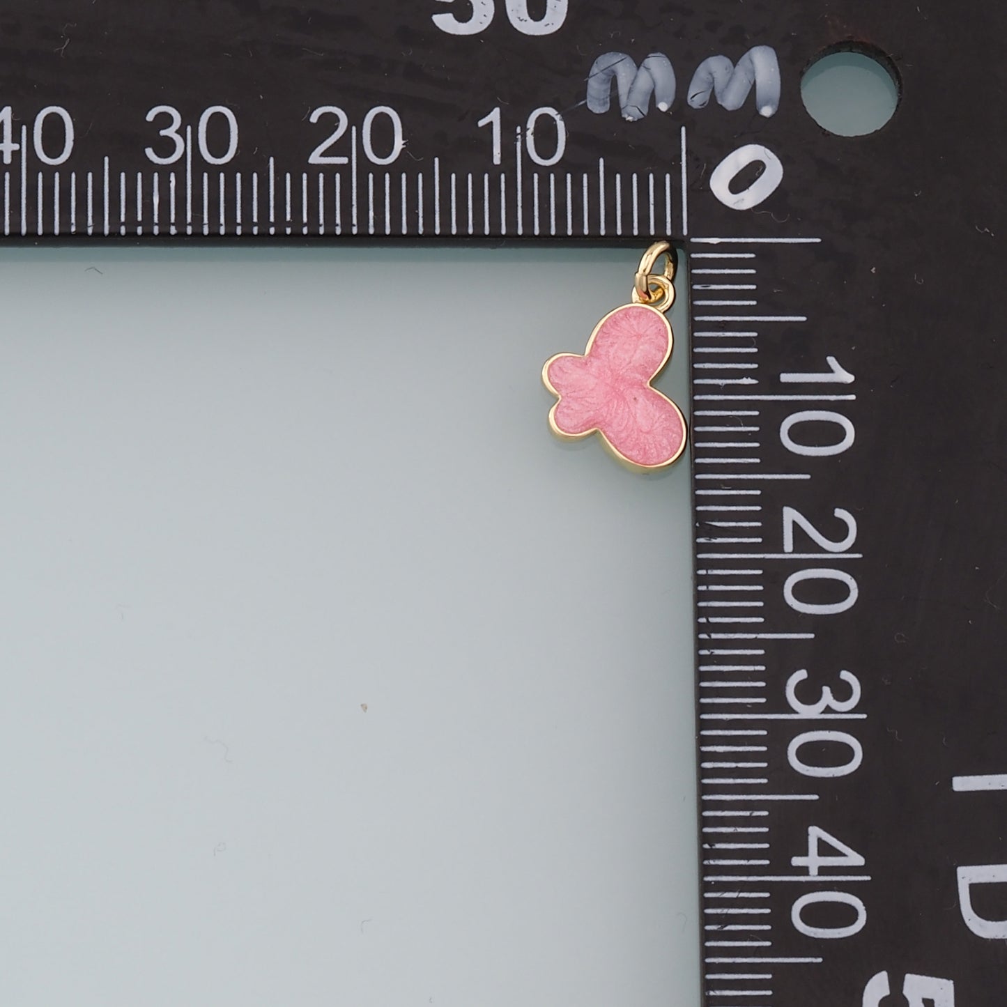 Gold Butterfly Charm,18K Gold Filled Butterfly Pendant,Enamel Insect Charm Bracelet Necklace for DIY Jewelry Making Supply