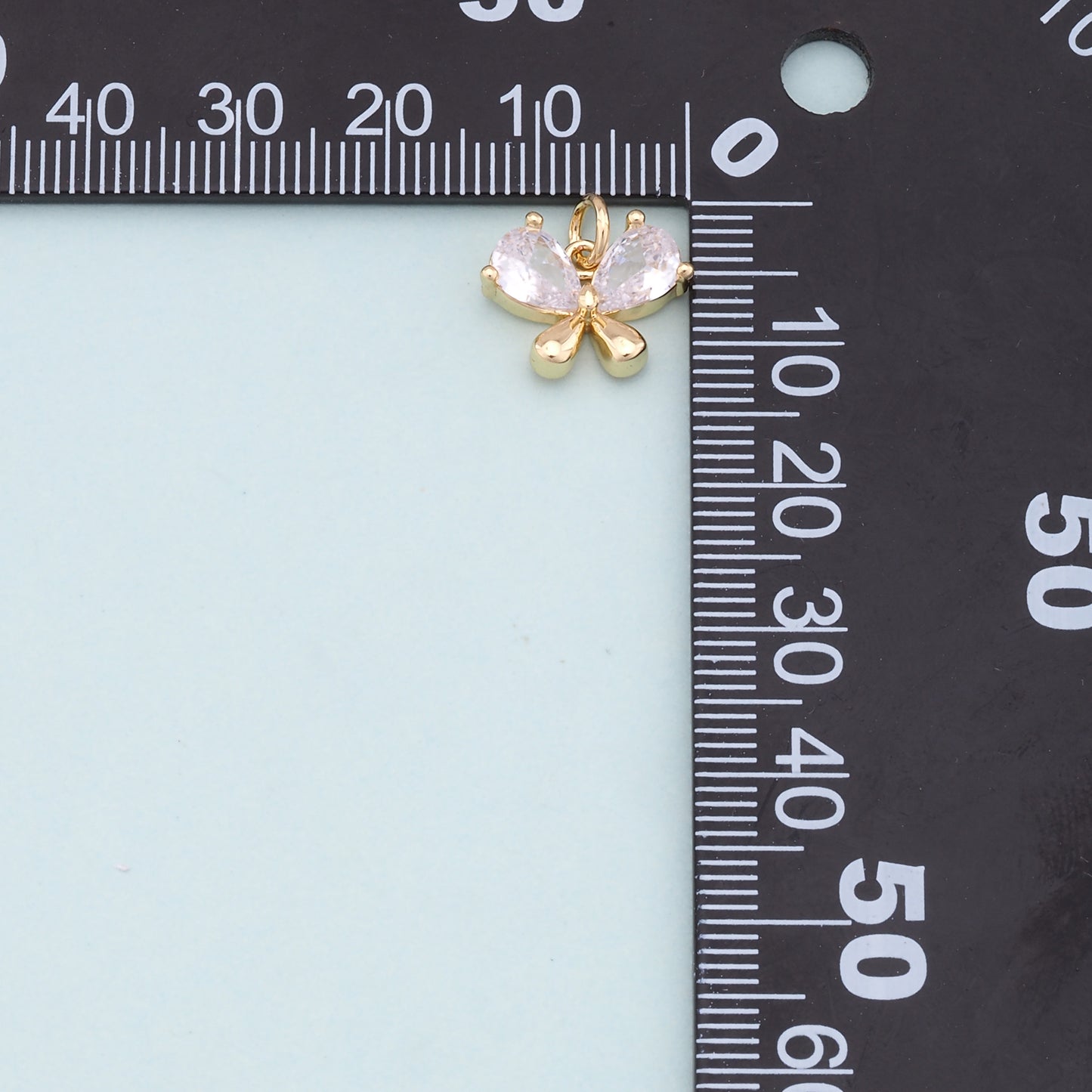 Gold Butterfly Charms,18K Gold Filled Butterfly Pendant,Butterfly Charm Bracelet Necklace for DIY Jewelry Making Supply