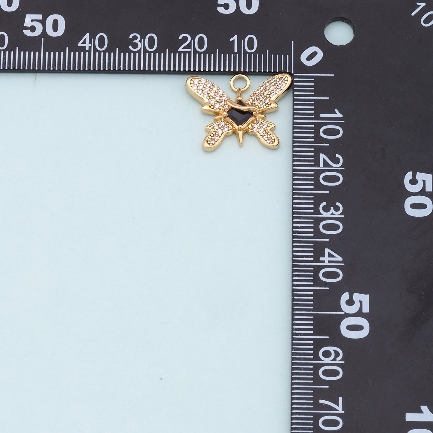 Gold Butterfly Charms,18K Gold Filled Butterfly Pendant,Butterfly Charm Bracelet Necklace for DIY Jewelry Making Supply