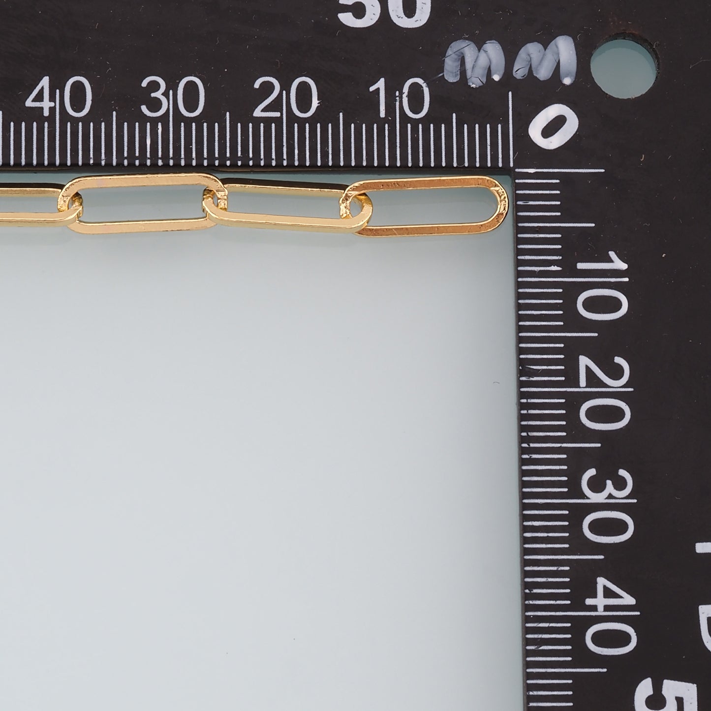 Gold Oval Chain,18K Gold Filled Oval Chain for Necklace Bracelet DIY Jewelry Making Supply