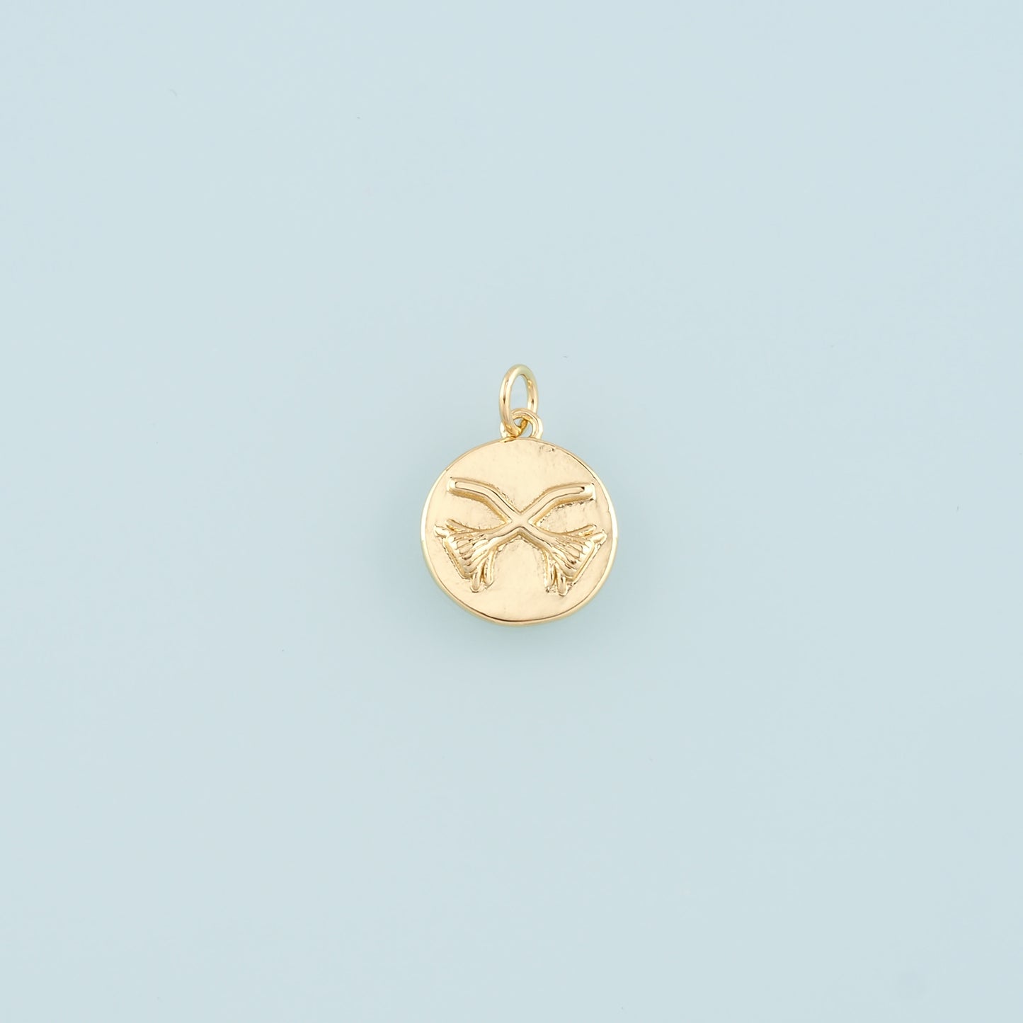 18K Gold Filled Broom Pendant,Witch Broom Charm Bracelet Necklace for DIY Jewelry Making Supply