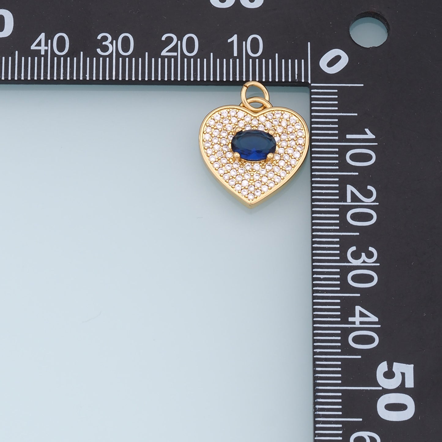 Gold Heart Charms,18K Gold Filled Heart Star Pendant,crystal Heart Charm Bracelet Necklace for DIY Jewelry Making Supply