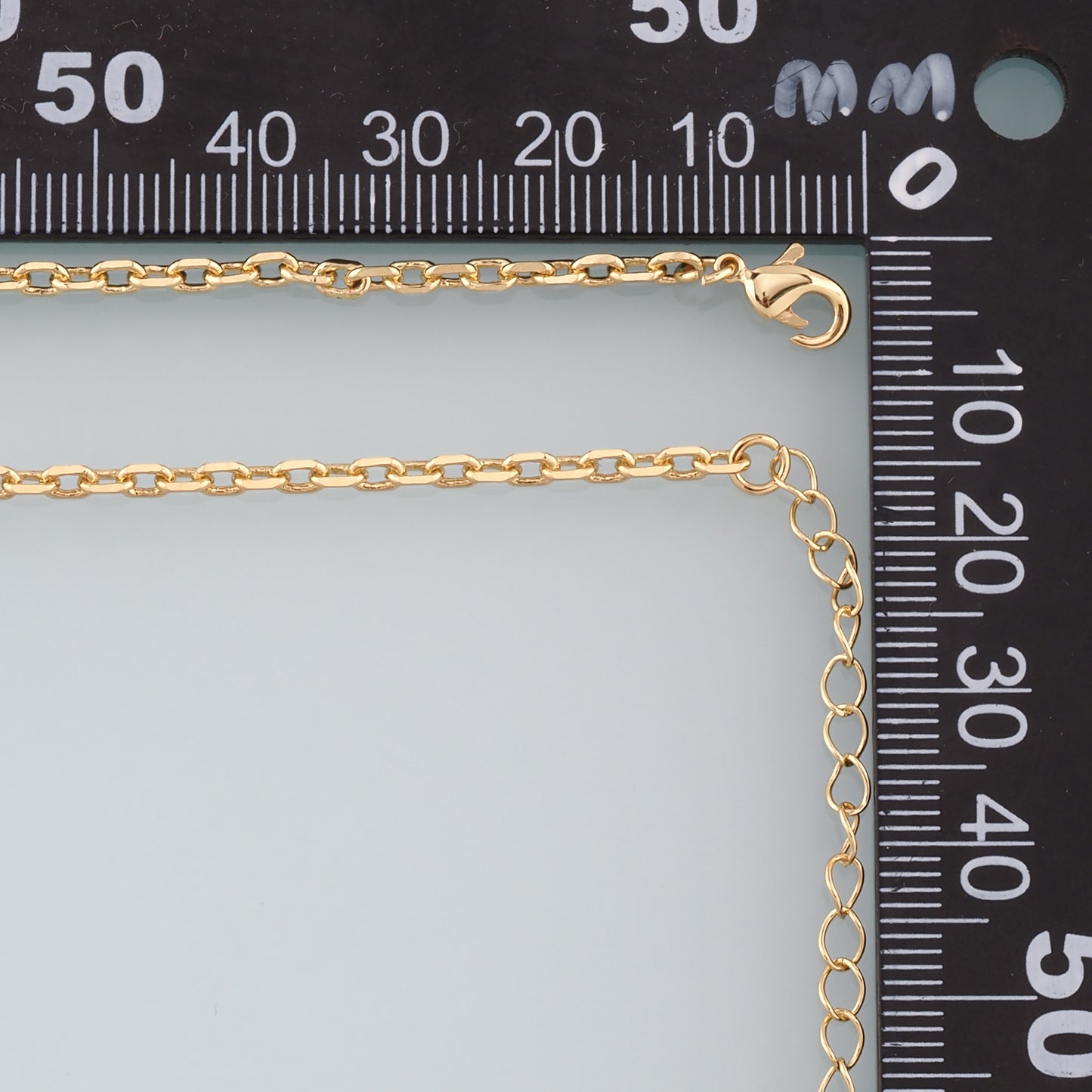 Gold Oval Chain,18K Gold Filled Oval for Necklace Bracelet DIY Jewelry Making Supply