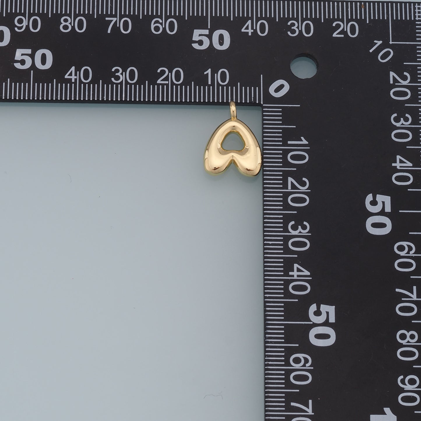 Gold letter Charms,18K Gold Filled letter Pendant,initial Charm Bracelet Necklace for DIY Jewelry Making Supply