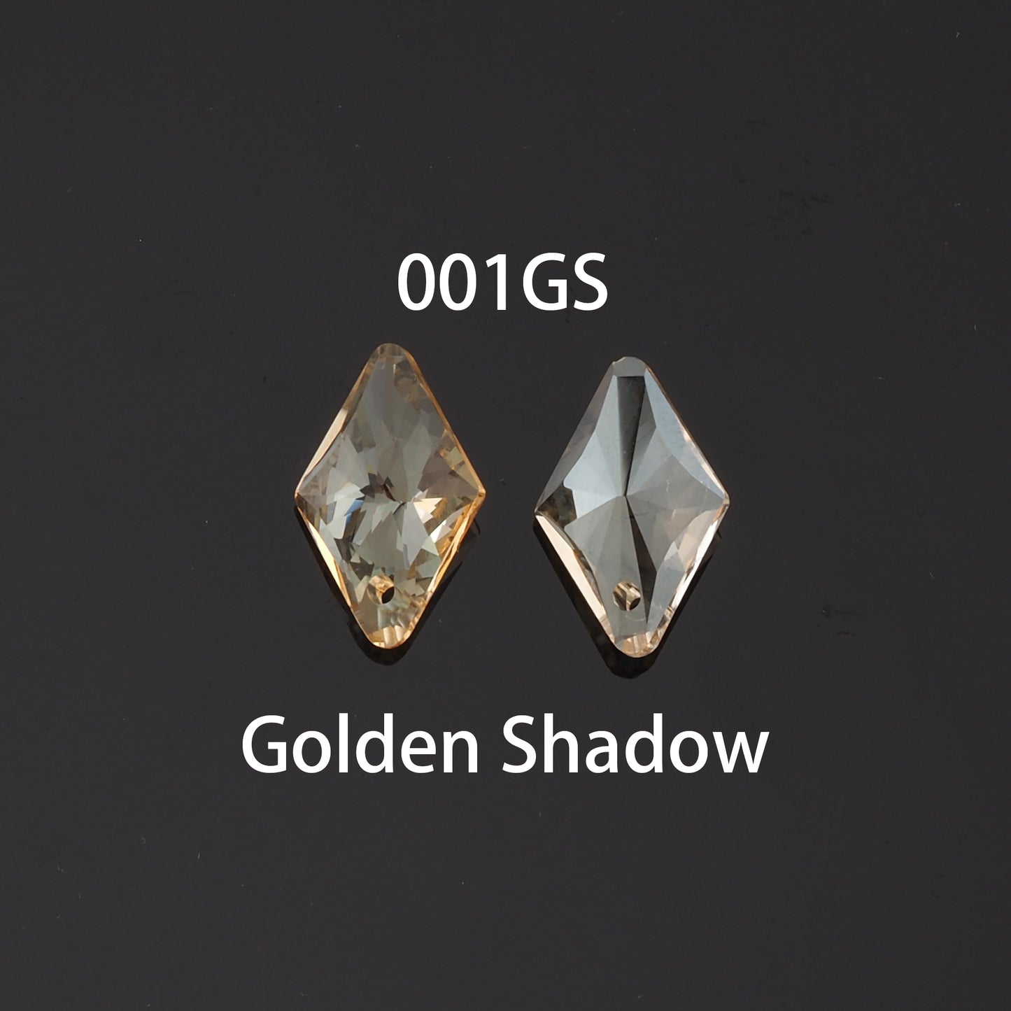 1pcs Rhombus Crystal Pendant Crystal AB Rhinestones for DIY Craft Jewelry Making Supply