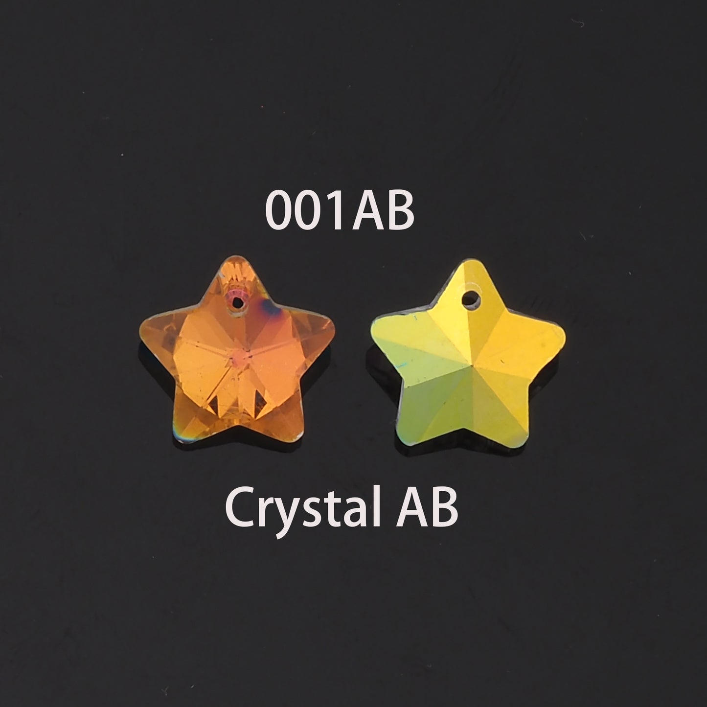 1pcs Star Crystal Pendant Crystal AB Rhinestones for DIY Craft Jewelry Making Supply