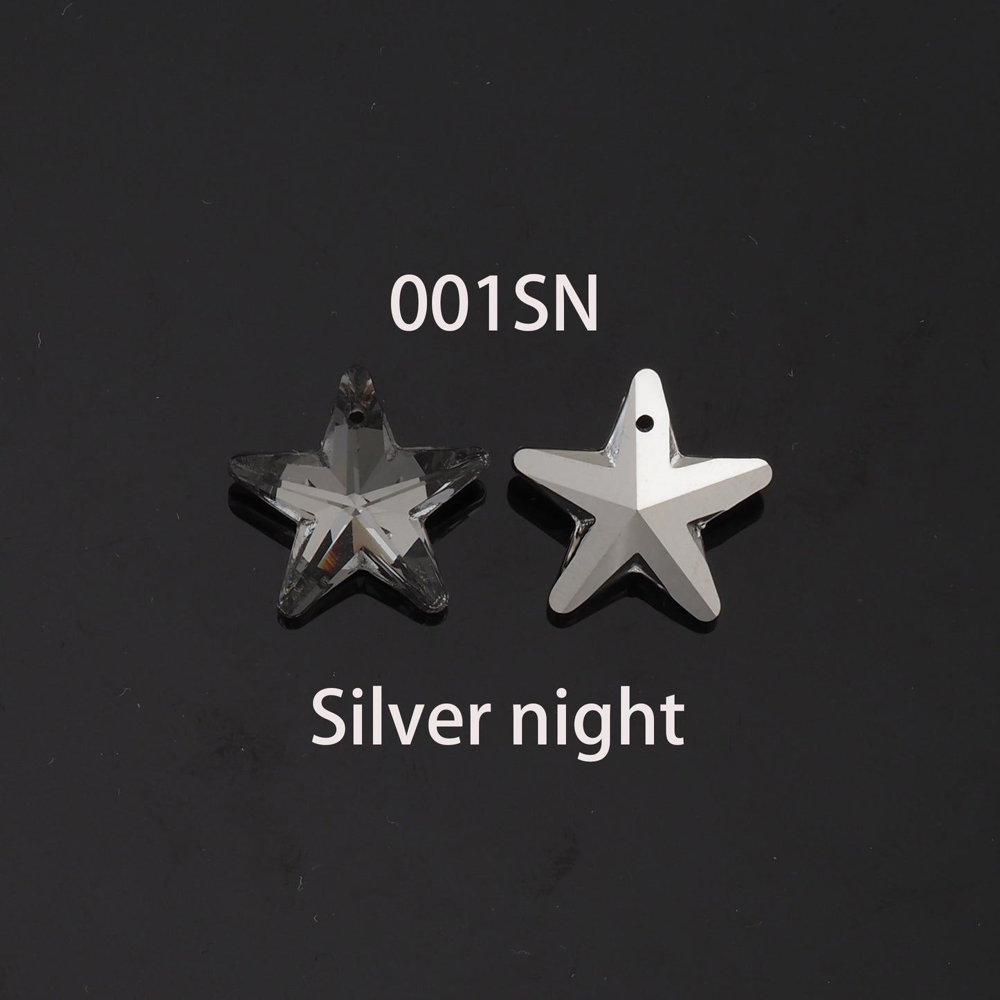 1pcs Star Crystal Pendant Crystal AB Rhinestones for DIY Craft Jewelry Making Supply