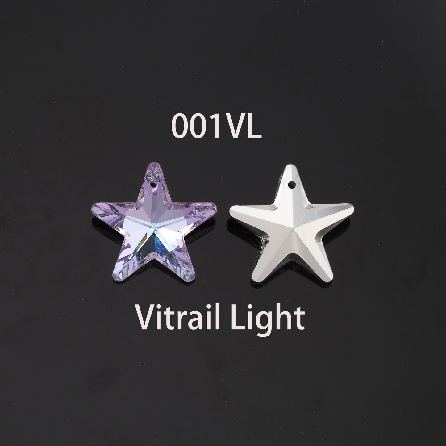 1pcs Star Crystal Pendant Crystal AB Rhinestones for DIY Craft Jewelry Making Supply