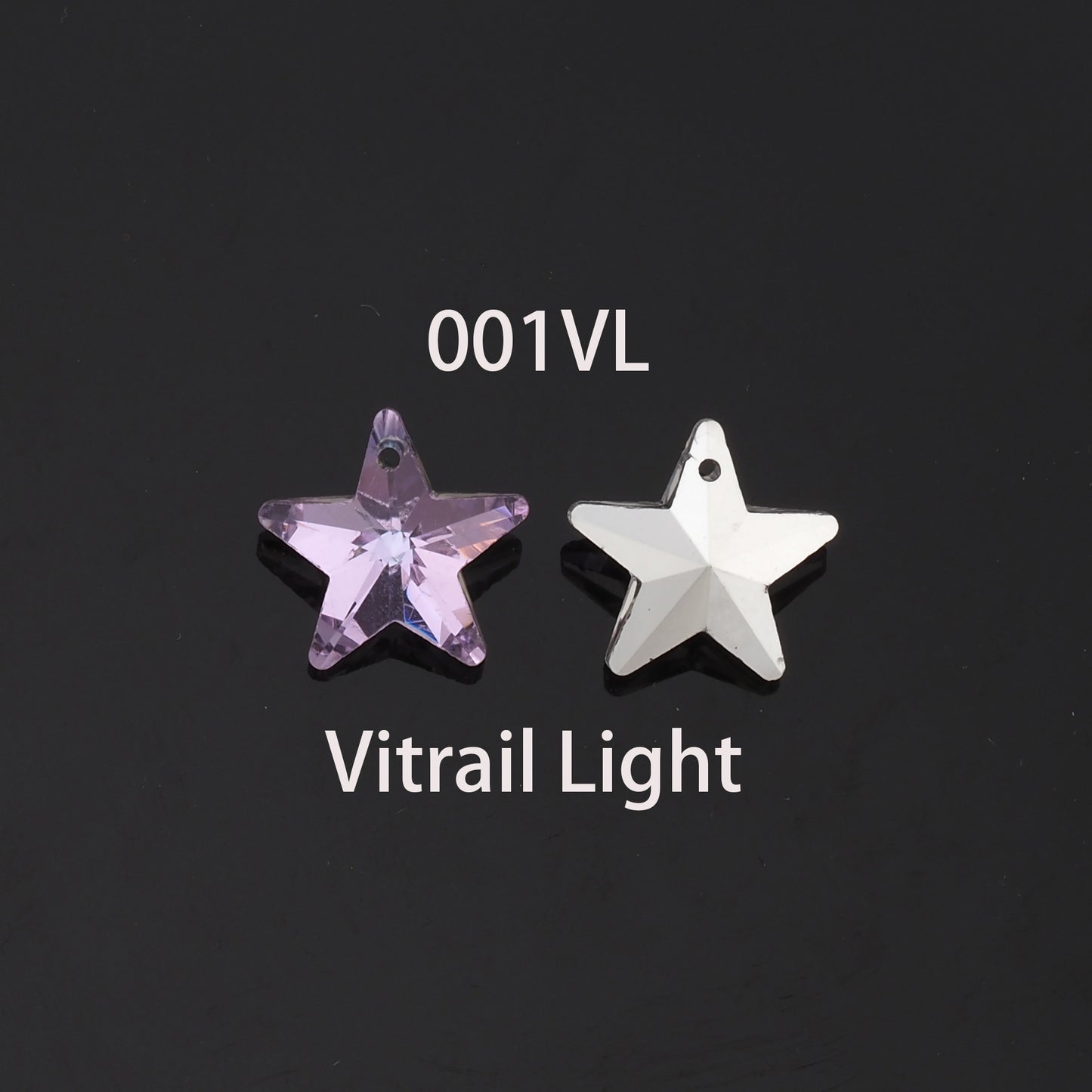 1pcs Star Crystal Pendant Crystal AB Rhinestones for DIY Craft Jewelry Making Supply