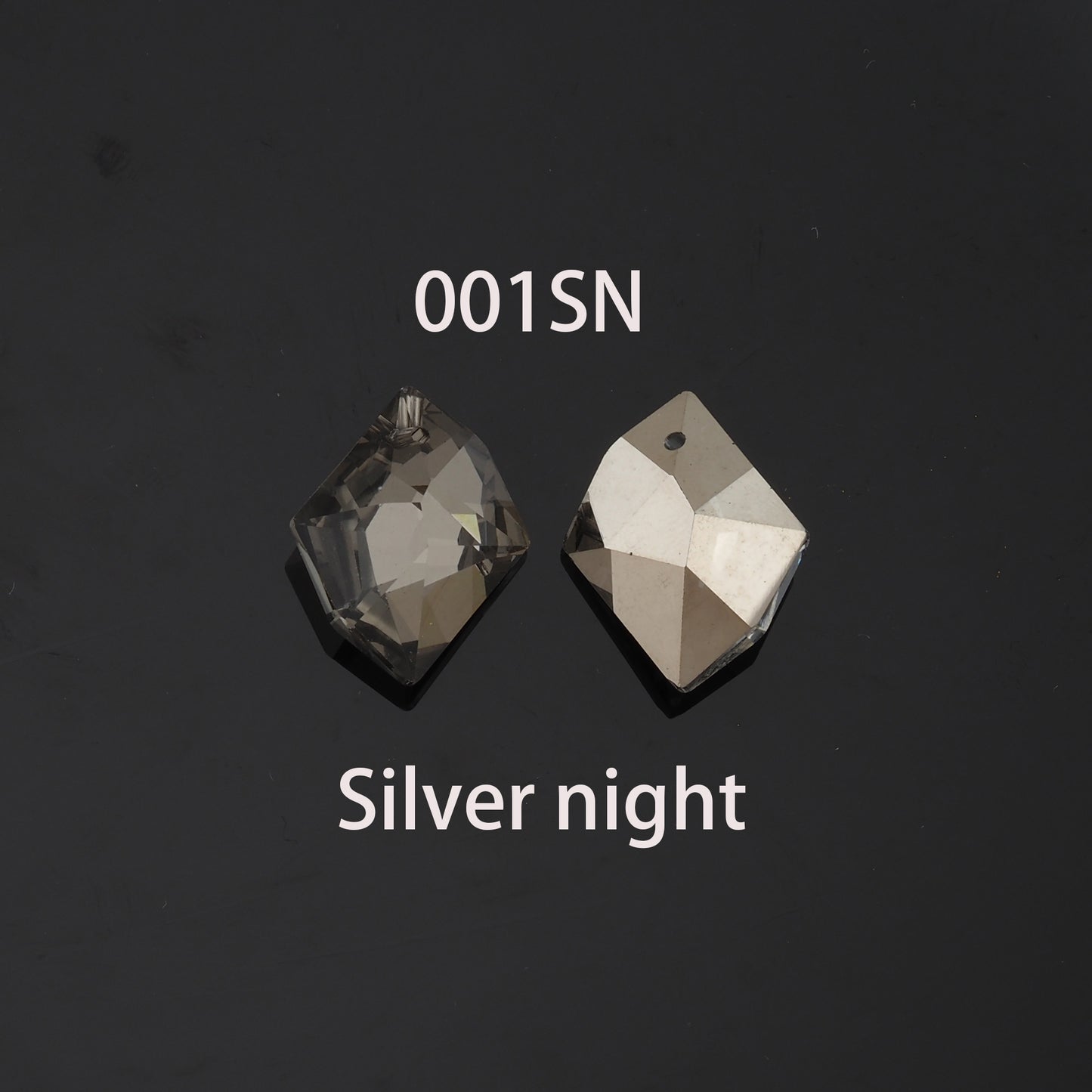 1pcs Geometry Crystal Pendant Crystal AB Rhinestones for DIY Craft Jewelry Making Supply