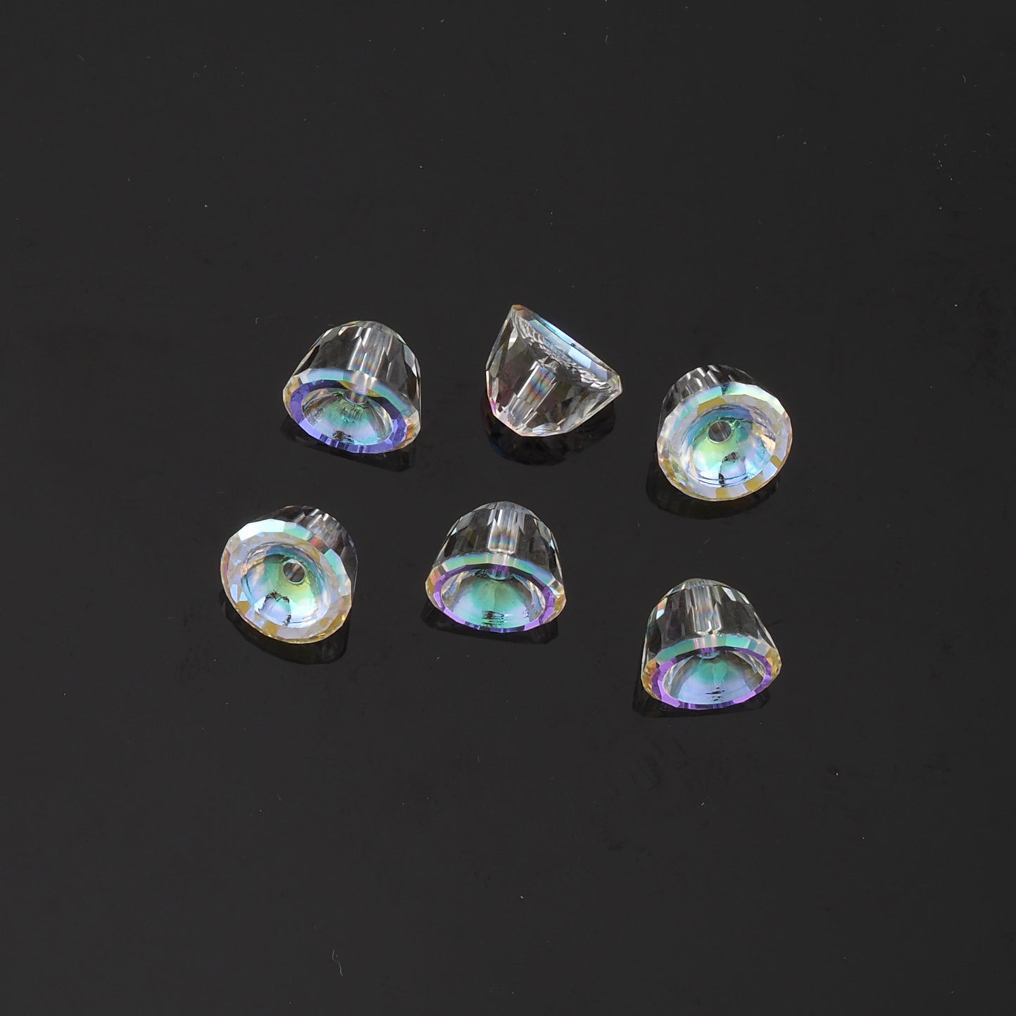 1pcs Bell Crystal Pendant Crystal AB Rhinestones for DIY Craft Jewelry Making Supply