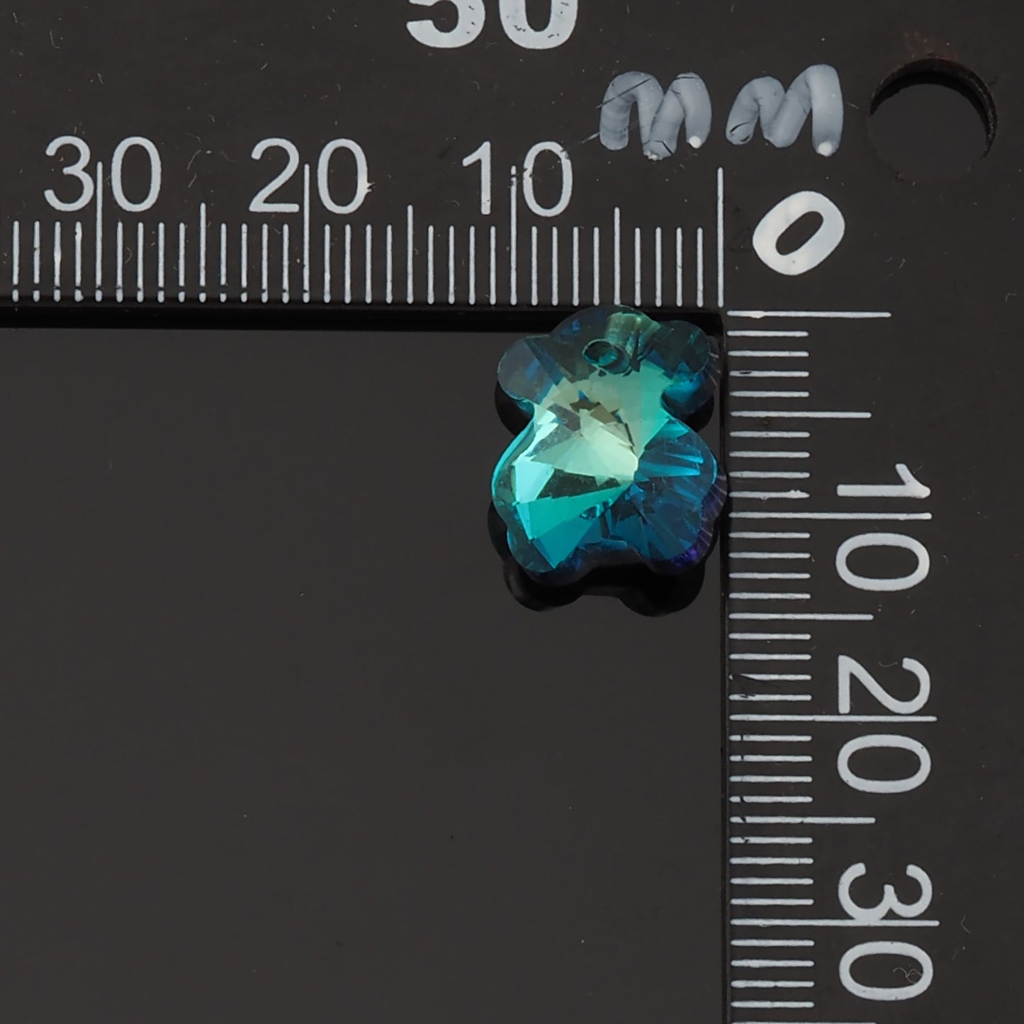 1pcs Bear Crystal Pendant Crystal AB Rhinestones for DIY Craft Jewelry Making Supply