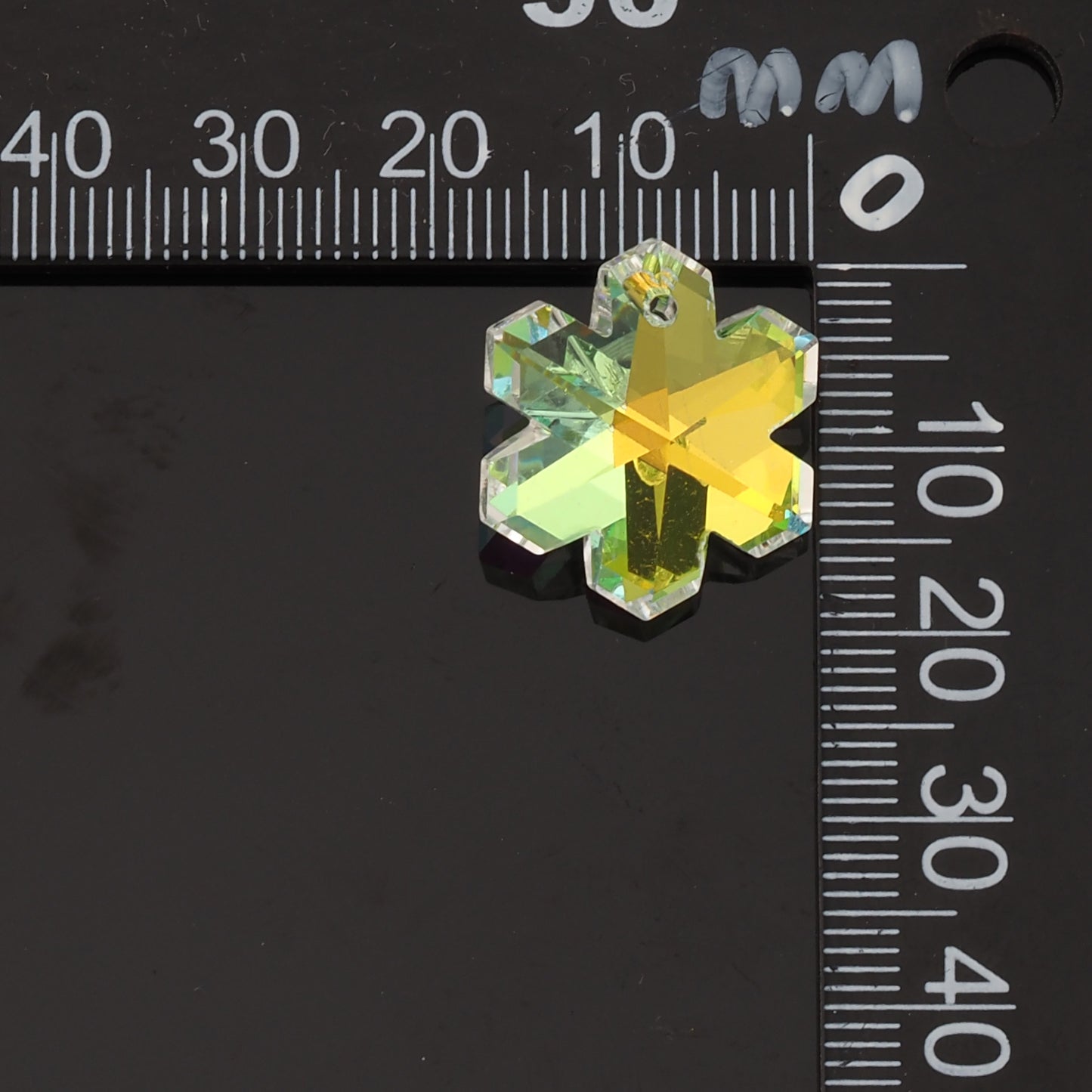 1pcs Snowflake Crystal Pendant Crystal AB Rhinestones for DIY Craft Jewelry Making Supply