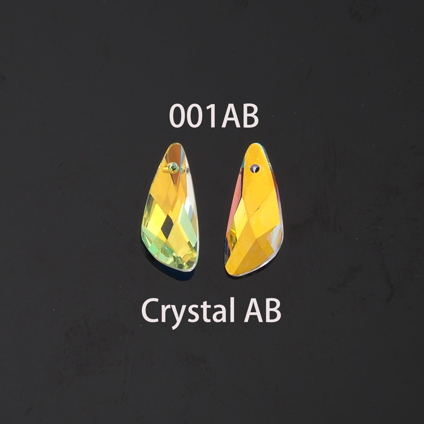 1pcs Wing Crystal Pendant Crystal AB Rhinestones for DIY Craft Jewelry Making Supply