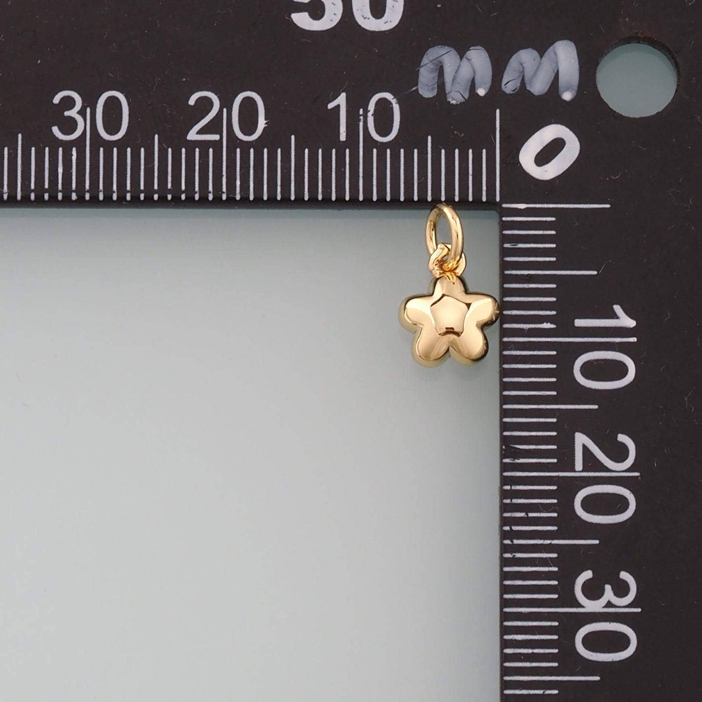 18K Gold Filled Star Pendant,Dainty Celestial Charm Bracelet Necklace for DIY Jewelry Making Supply