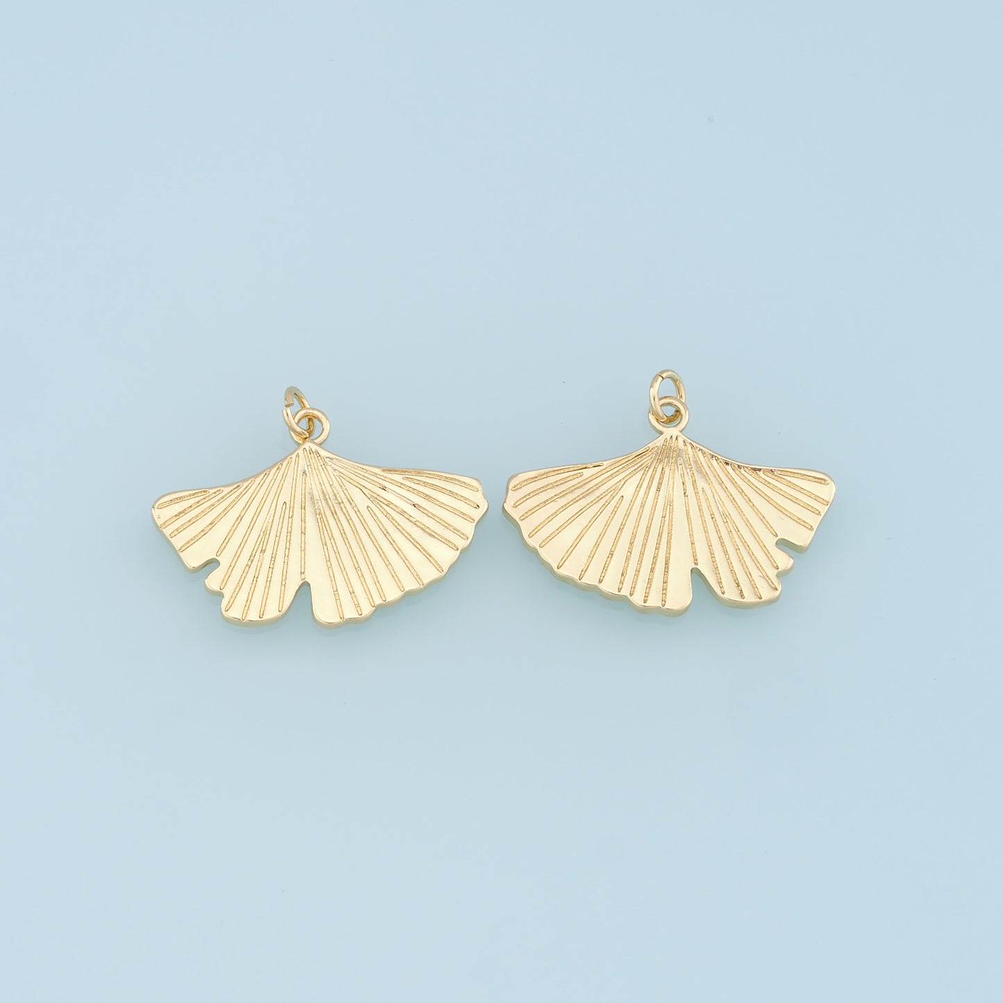 Gold Leaf Charms,18K Gold Filled Leaf Pendant,Silver Leaf Charm Bracelet Necklace for DIY Jewelry Making Supply