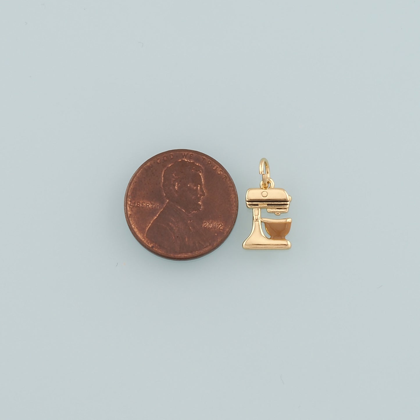 Gold Coffee Charm,18K Gold Filled Coffee Machine Pendant,Enamel Coffee Machine Charm Bracelet Necklace for DIY Jewelry Making Supply