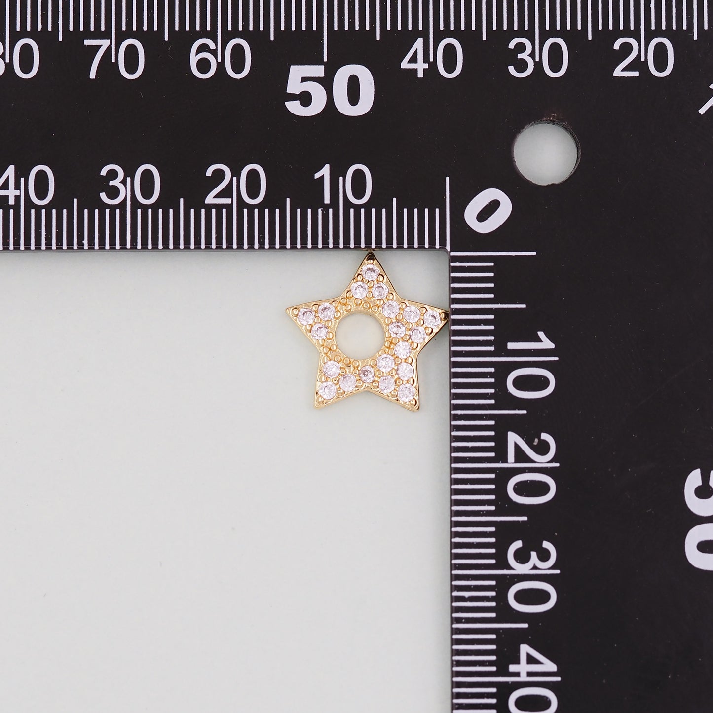 Gold Star Charms,18K Gold Filled Star Pendant,Silver Star Charm Bracelet Necklace for DIY Jewelry Making Supply