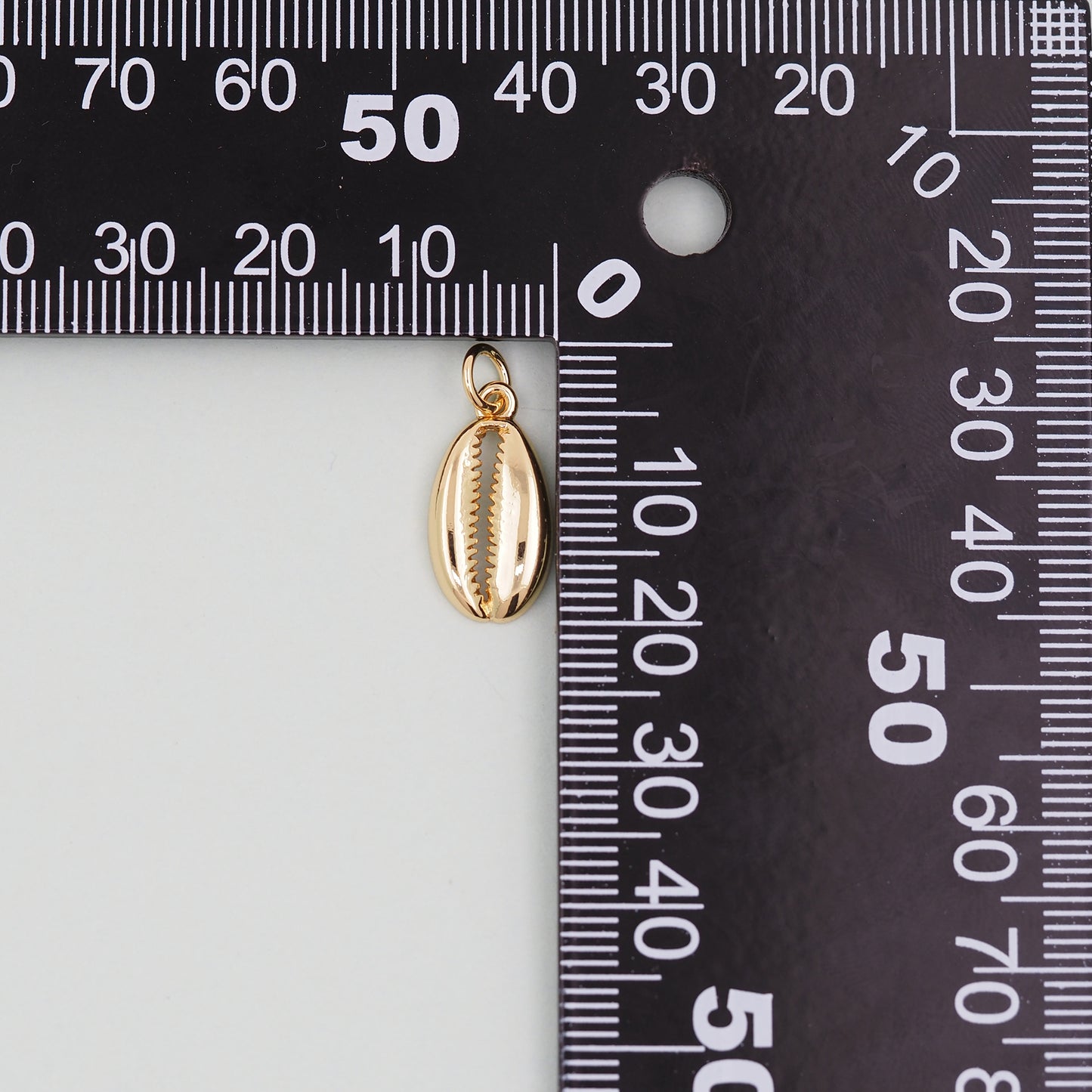 Gold Shell Charms,18K Gold Filled Conch Shell Pendant,Conch Shell Charm Bracelet Necklace for DIY Jewelry Making Supply