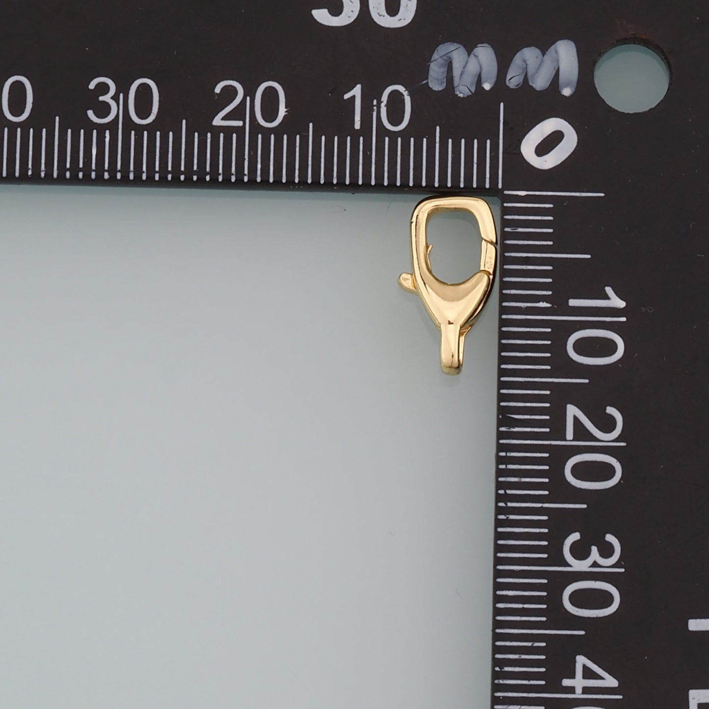 Gold Clasp,18K Gold Filled Lobster Clasp Gold Lobster Claw for DIY Jewelry Finding Necklace Bracelet
