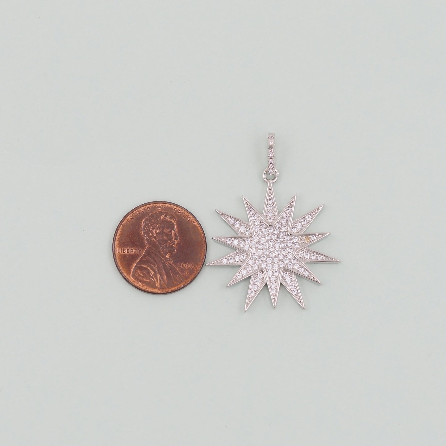 Gold Sun Charms,18K Gold Filled Star Pendant,Celestial Charm Bracelet Necklace for DIY Jewelry Making Supply