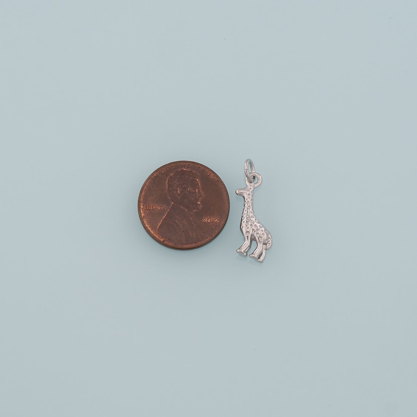 Gold Animal Charms,18K Gold Filled Giraffe Pendant,Dainty Giraffe Charm Bracelet Necklace for DIY Jewelry Making Supply