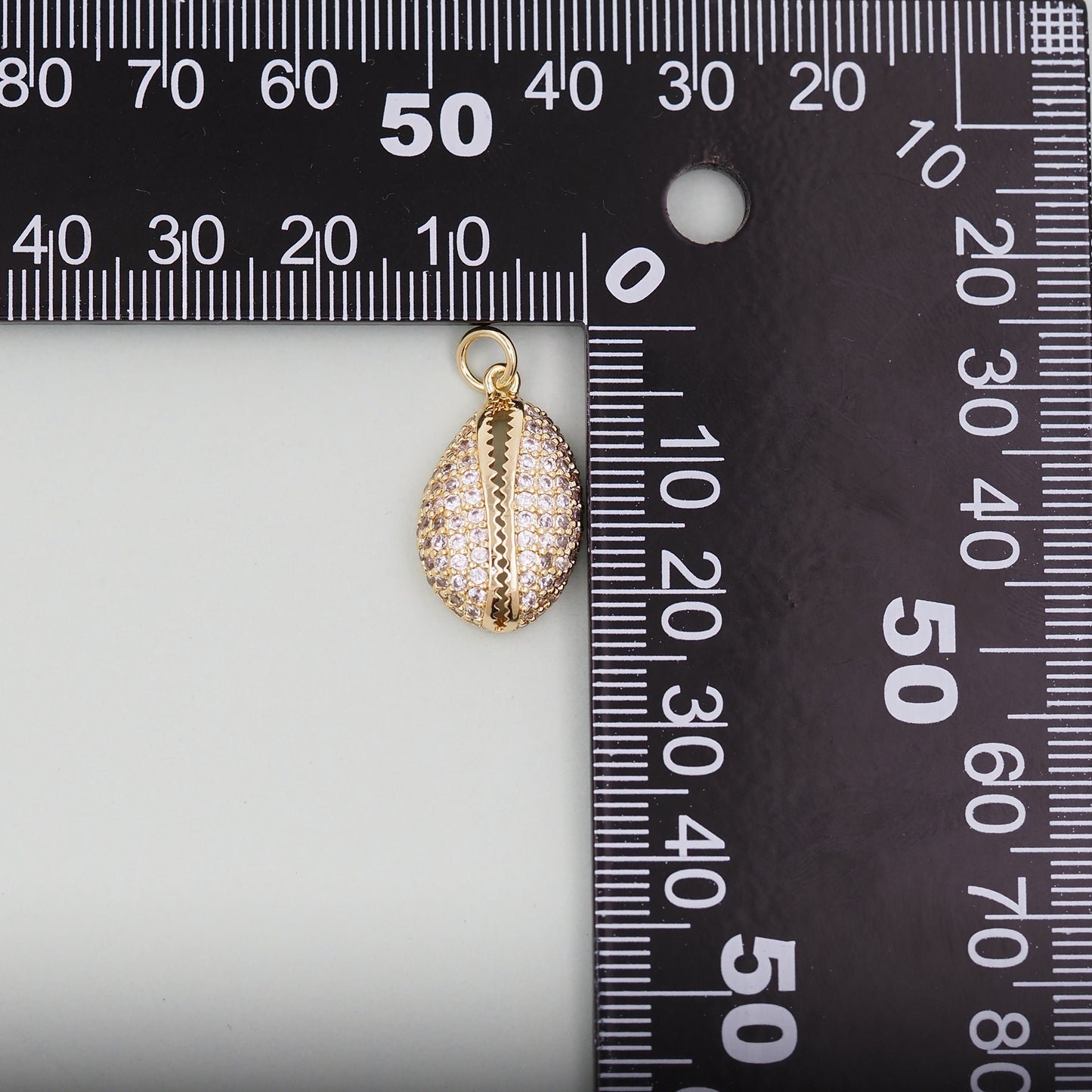 Gold Shell Charms,18K Gold Filled Conch Shell Pendant,Conch Shell Charm Bracelet Necklace for DIY Jewelry Making Supply