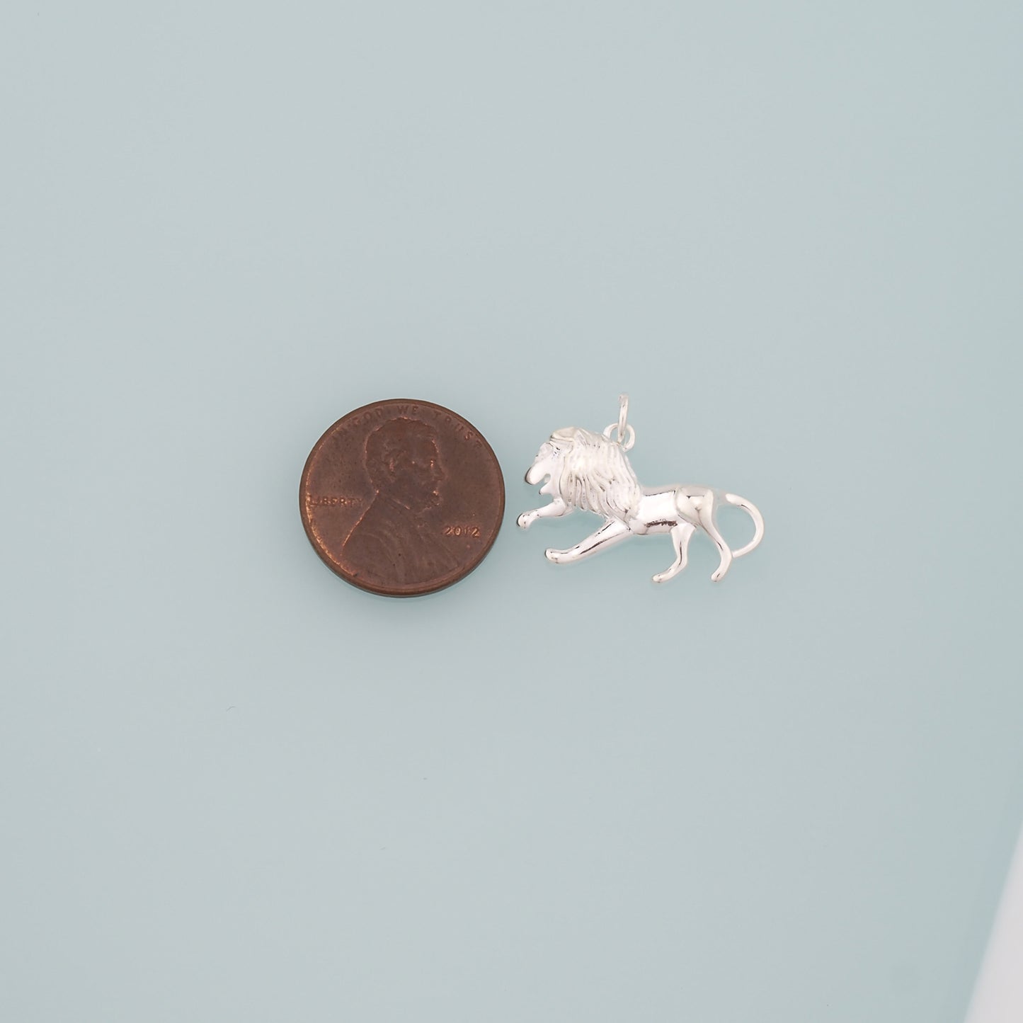 Gold Animal Charms,18K Gold Filled Lion Pendant,Dainy Lion Charm Bracelet Necklace for DIY Jewelry Making Supply