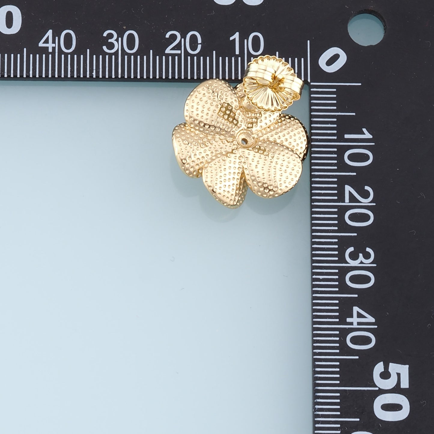 1pair 18K Gold Filled Flower Stud Earrings,Gold Earrings,Dainty Hoops Huggie,Gold Huggies Hoop Earrings