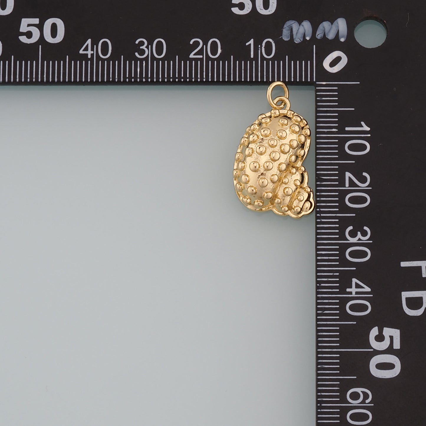 Gold Conch Charms,18K Gold Filled Shell Pendant,Conch Shell Charm Bracelet Necklace for DIY Jewelry Making Supply