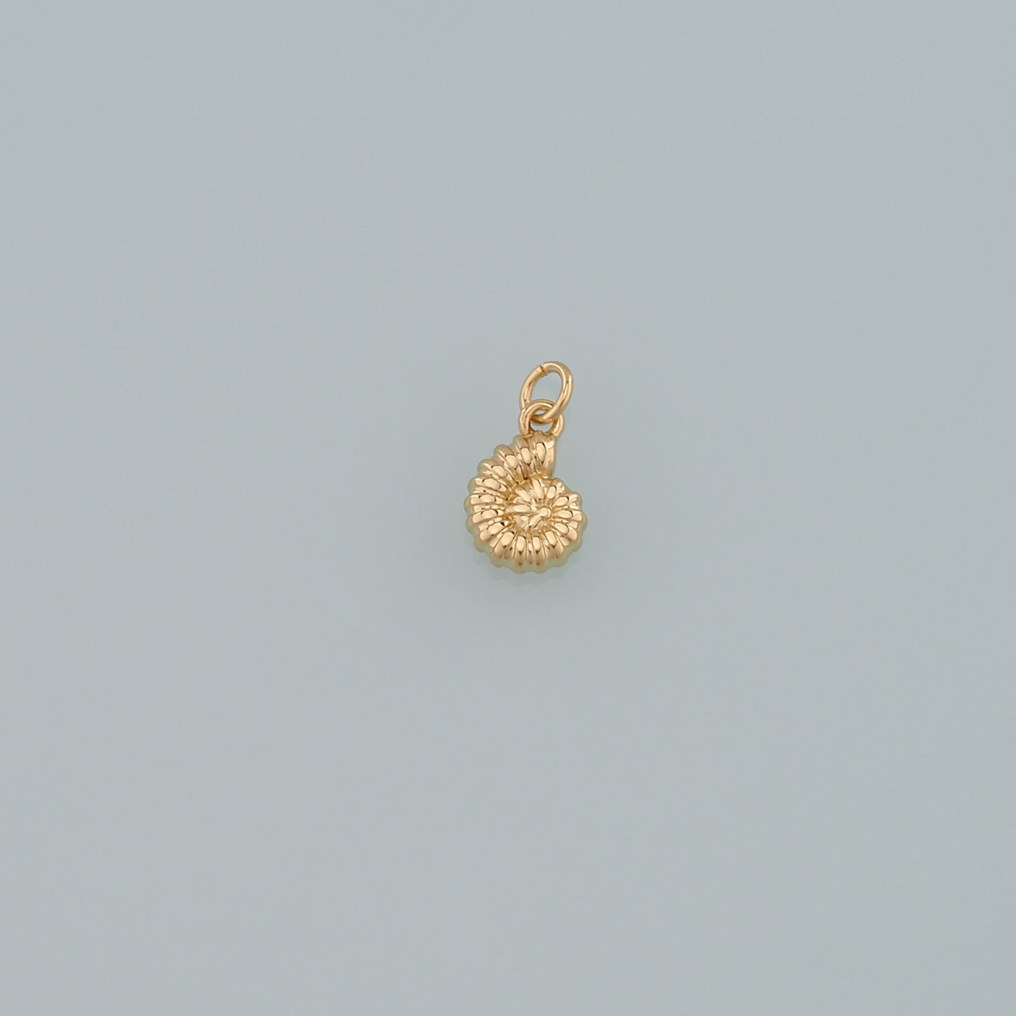 Gold Shell Charms,18K Gold Filled Conch Pendant,Conch Shell Charm Bracelet Necklace for DIY Jewelry Making Supply