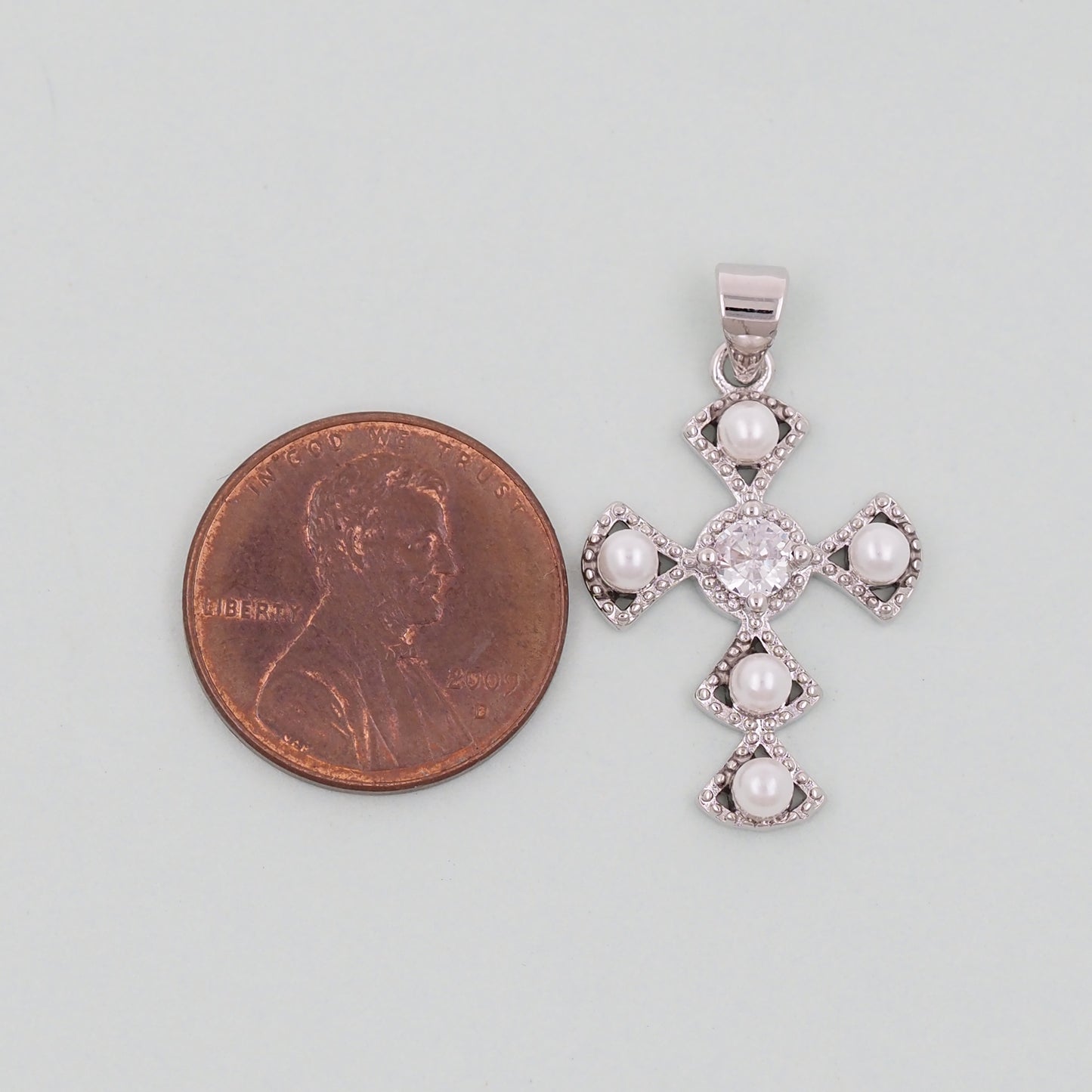 Gold Cross Charms,18K Gold Filled CZ Cross Pendant,Religious Charm Bracelet Necklace for DIY Jewelry Making Supply